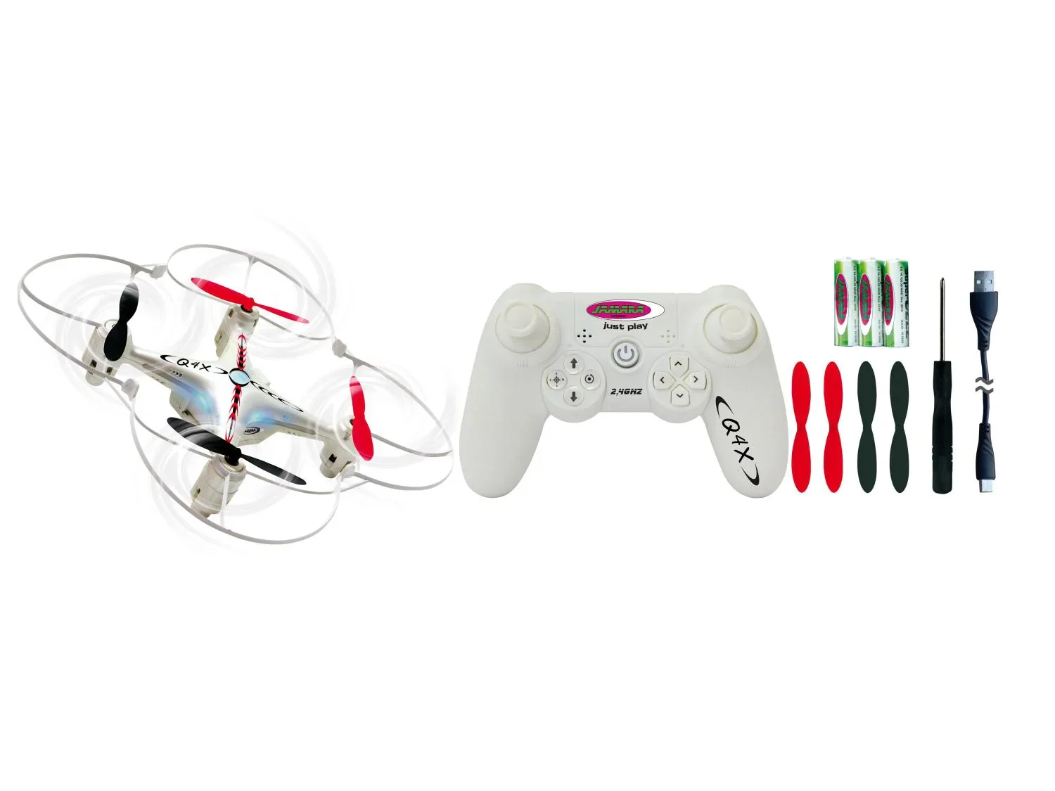 JAMARA Hlicoptre ou Quadrocoptre tlcommand