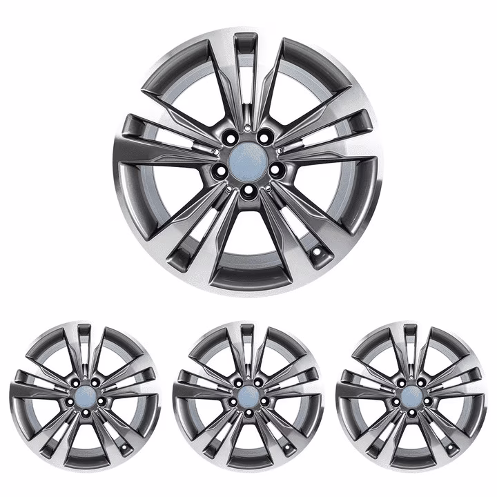 New 18" Replacement Rim for Mercedes-Benz E350 2014-2016, 18 X 8.5 inch Bright Silver Wheels Rims for E400 2016(1) - Image 3