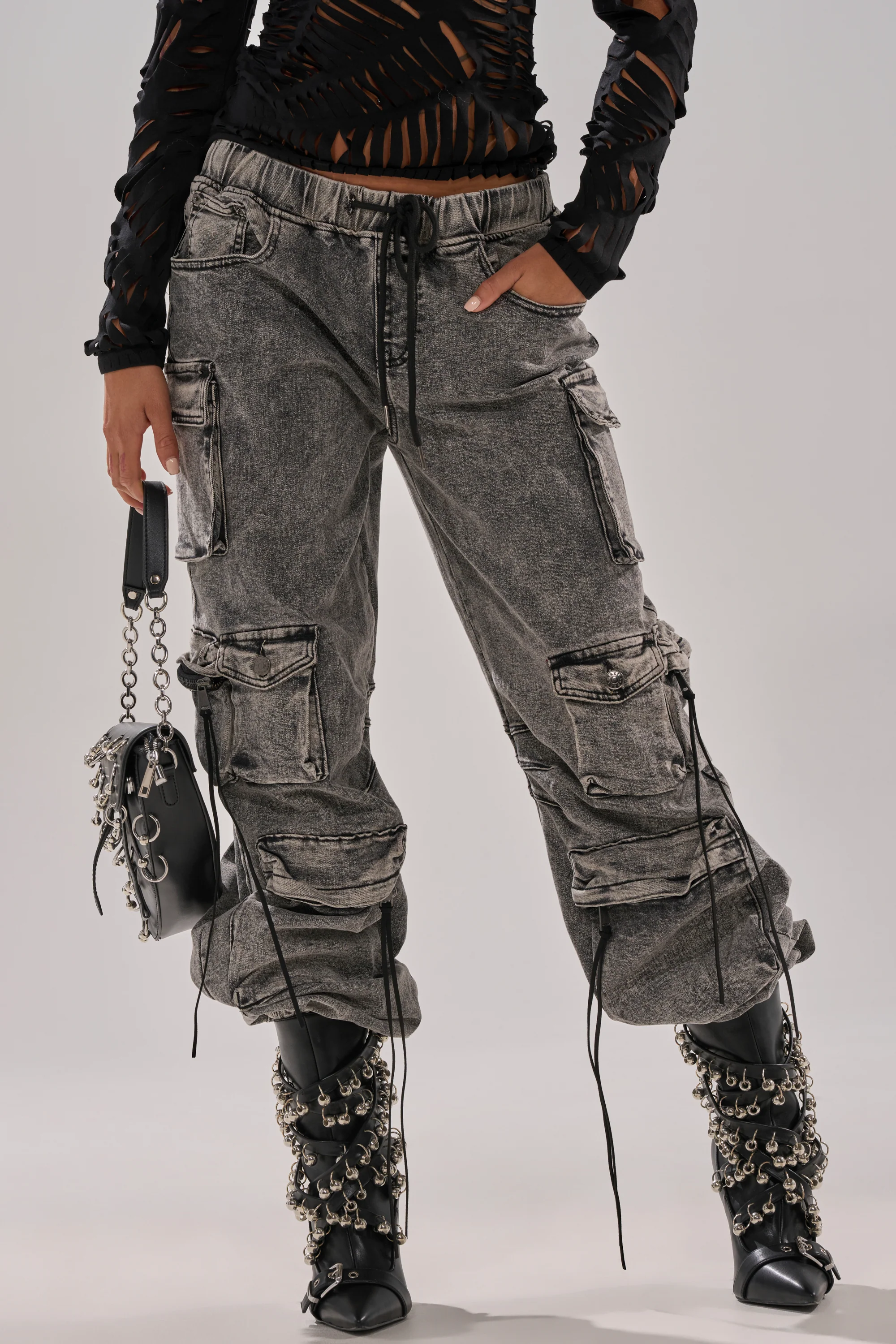 CARGO FOR DAYS DENIM JOGGER - Akira Store