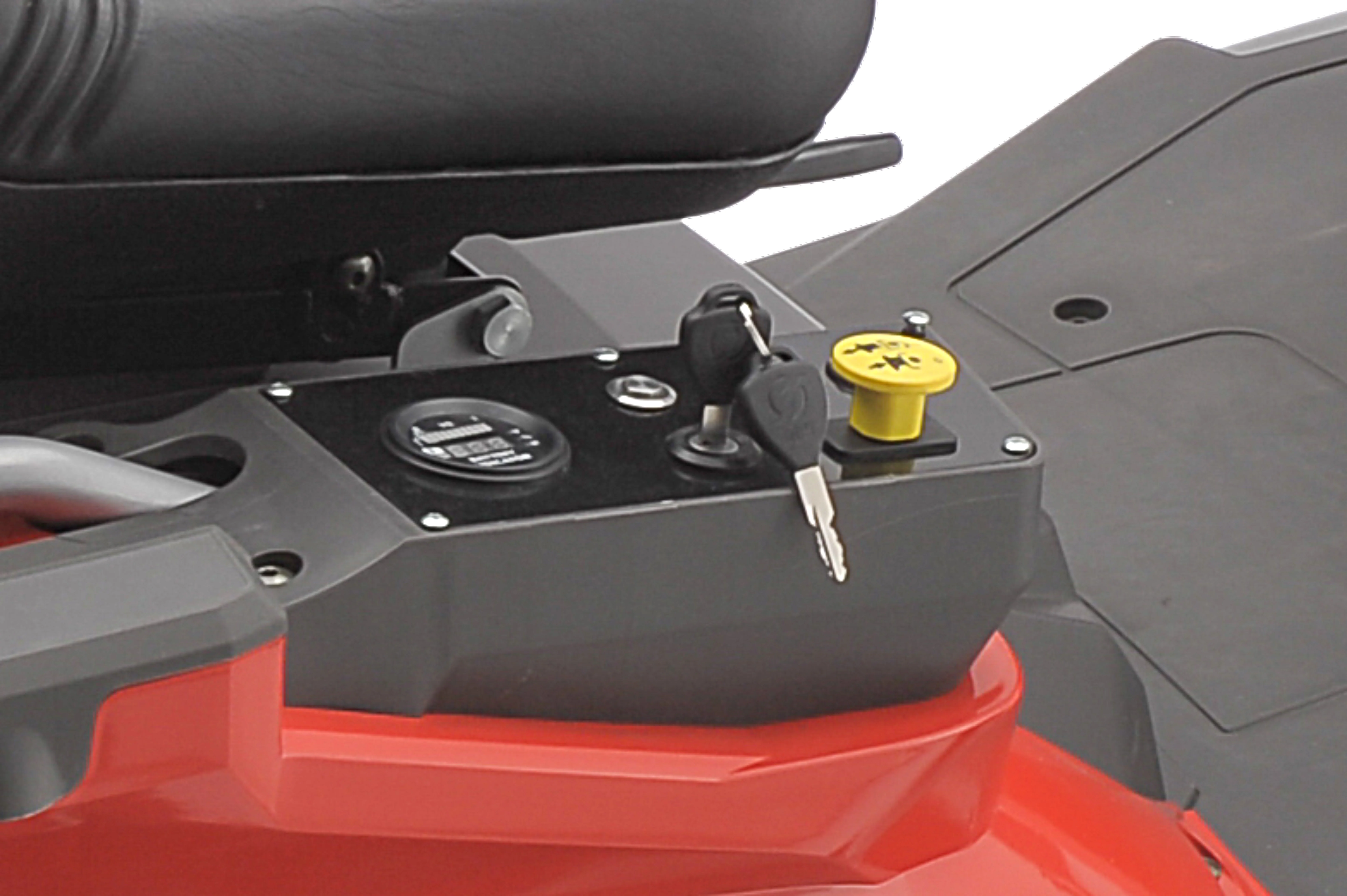 48V 38-in. Steel Deck Brushless Riding Lawn Mower with 75 Ah Battery and Charger - Image 3