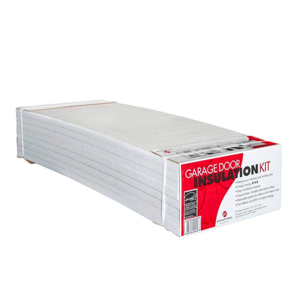 Ado Products Garage Door Insulation Kit (8 Reflective/White Panels)