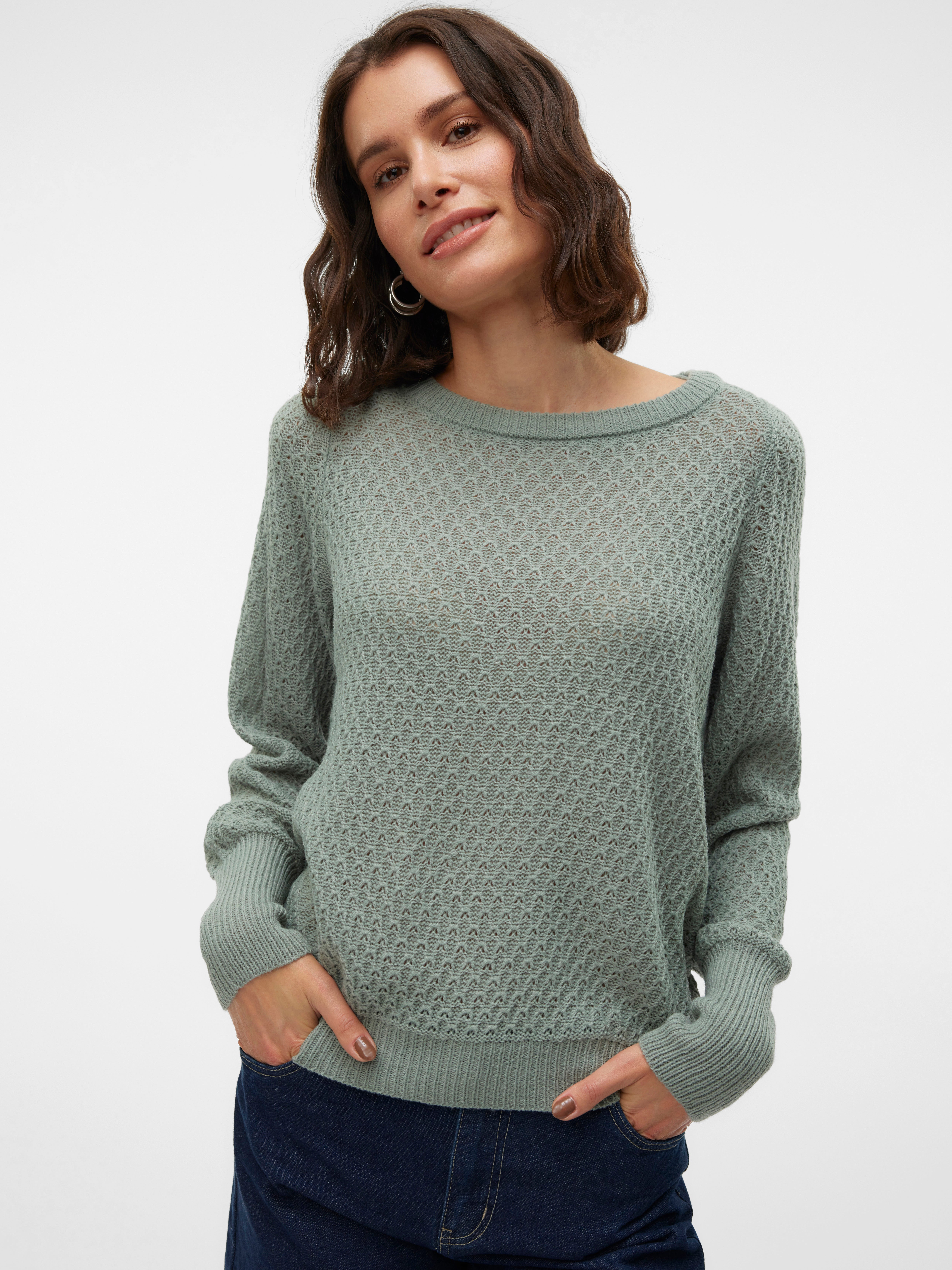 VERO MODA® VMWAFFY Knitted pullover