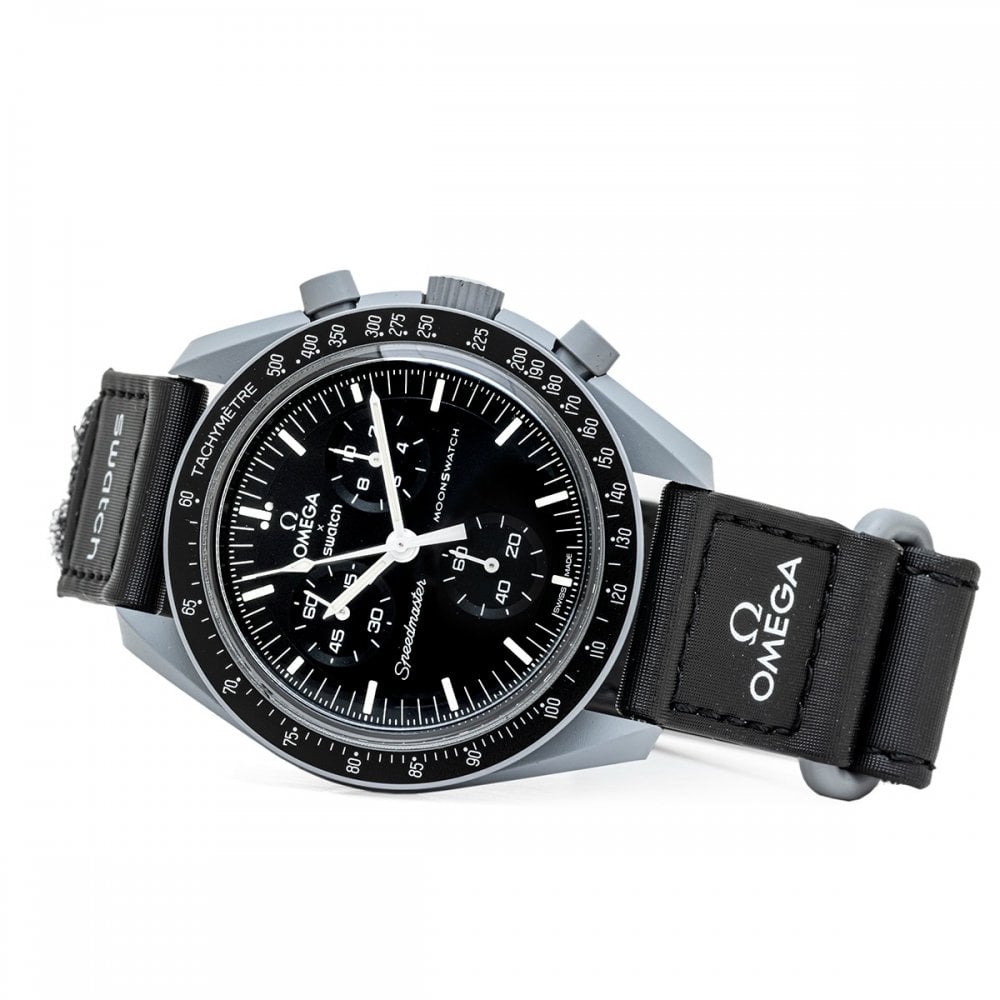 [Super Clone]Swatch x Omega SO33M100 Bioceramic Moonswatch Mission to the Moon