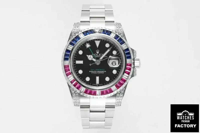 Rolex GMT Master II 116759 SAru-78209 ROF Factory Black Dial