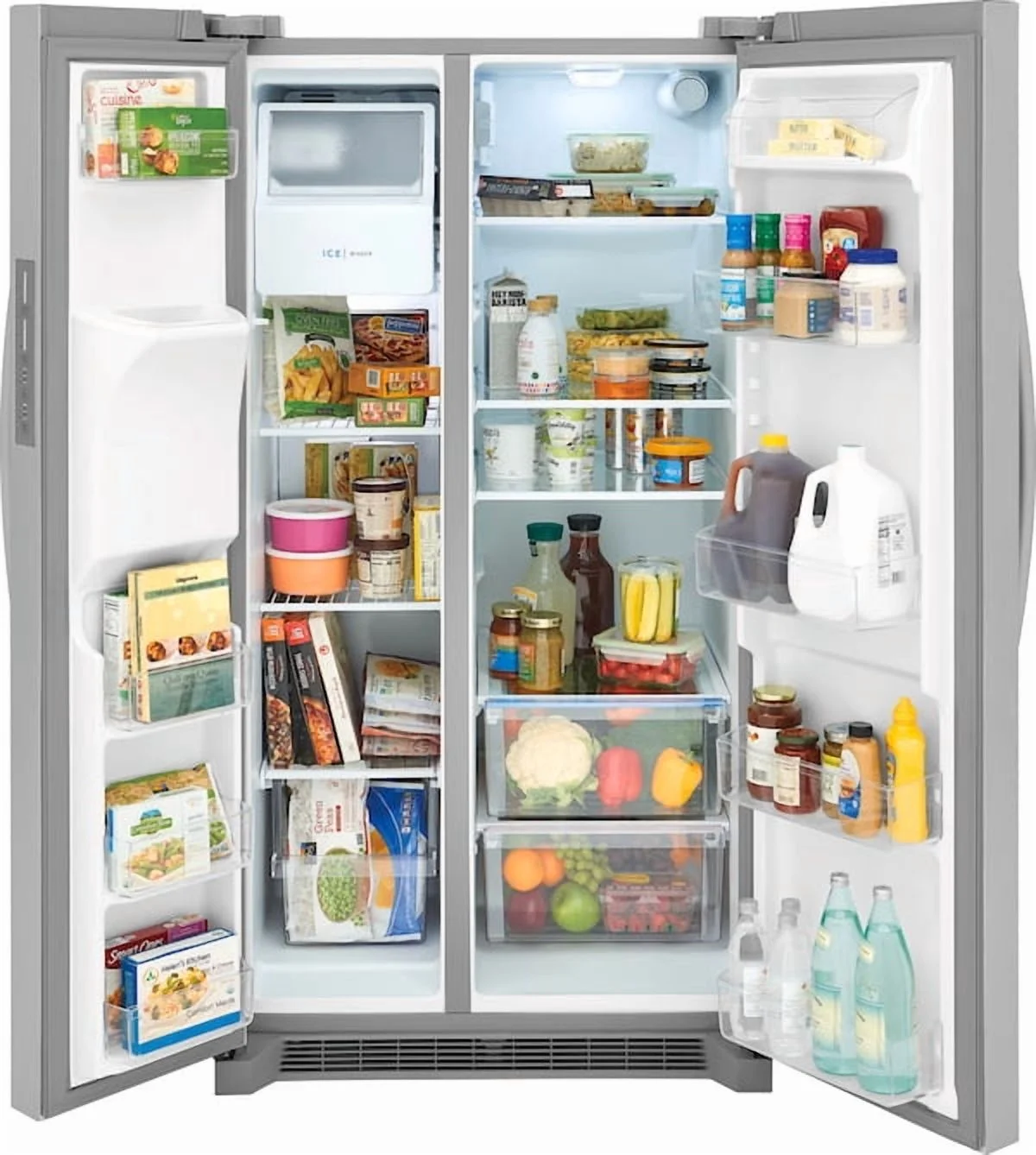 FRSS2623AS 26 Cu. Ft. 36" Standard Depth Side-by-Side Refrigerator, Energy Star Certified, Stainless Steel(Stainless Steel) - Image 6