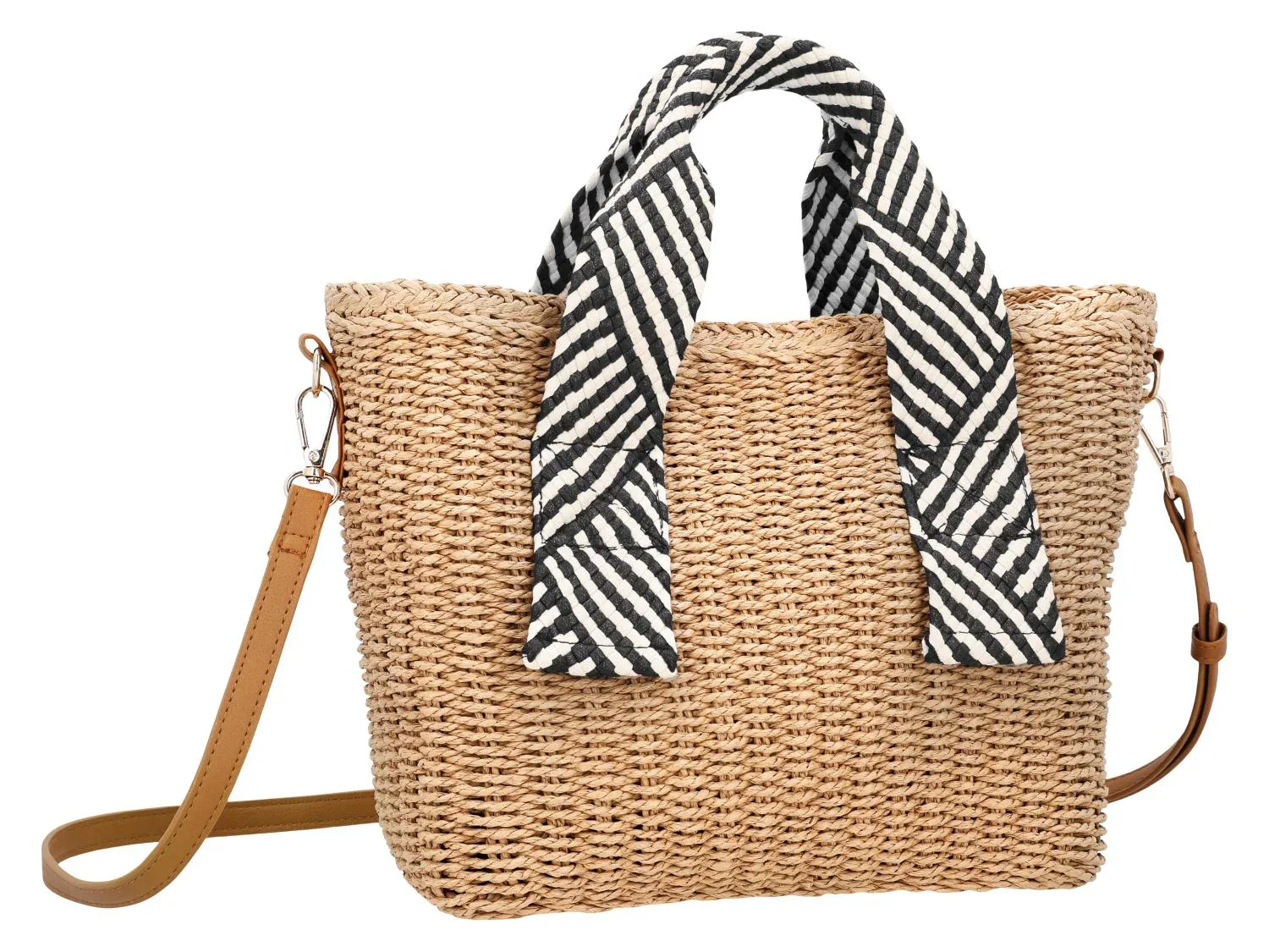 ESMARA Sac  main en raphia femme