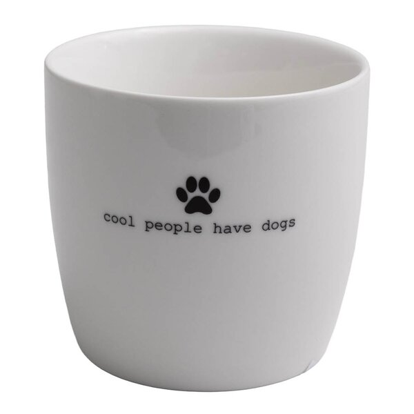 Krus Cool people have dogs 30 cl hvit