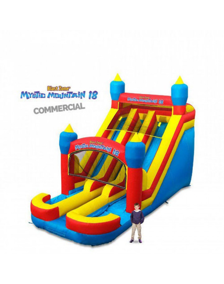 Toboggan gonflable commercial Mystic 18