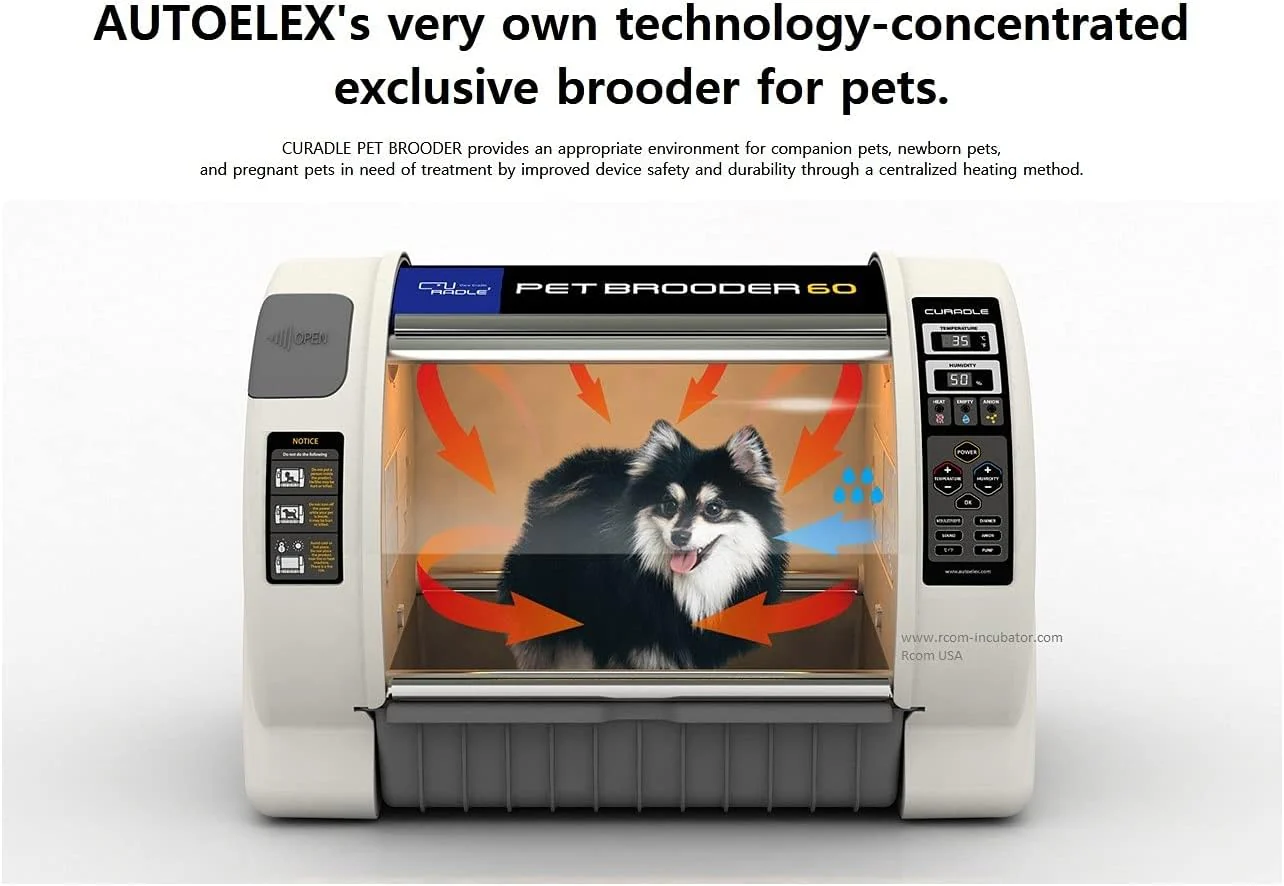 Couveuses et incubateurs Curadle R-com Pet Brooder MXB60N Garantie 2 ans avec plateau offert