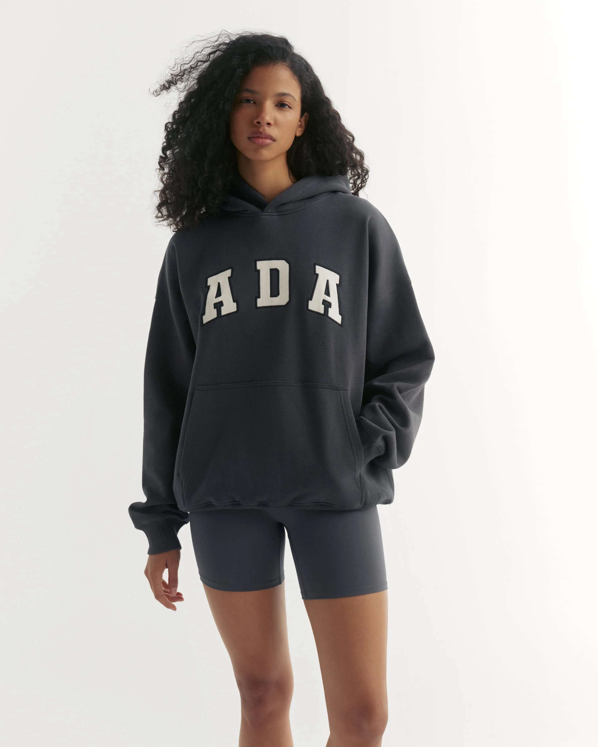 ADA Oversized Hoodie - Midnight Blue