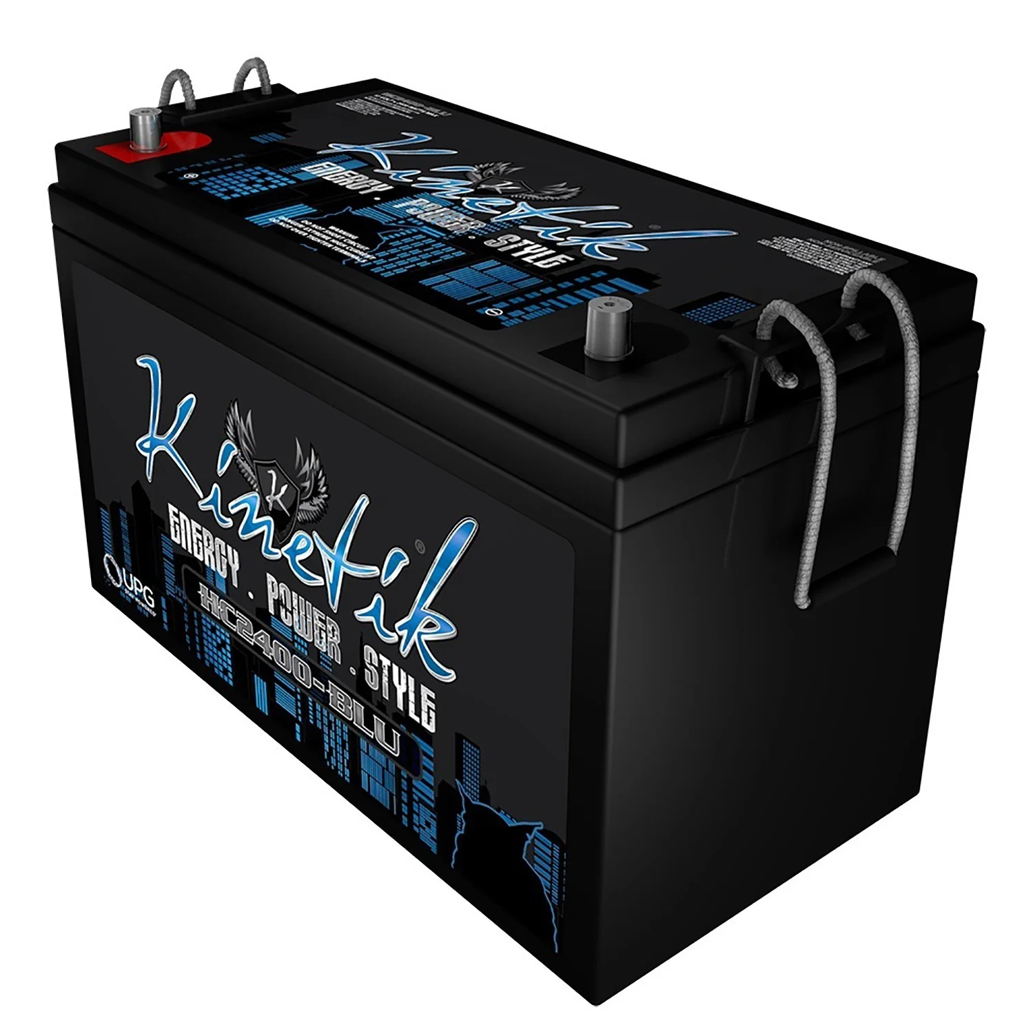 HC2400-BLU 2400 Watt Power Cell Replacement Battery for Power Car Stereo System - Image 5