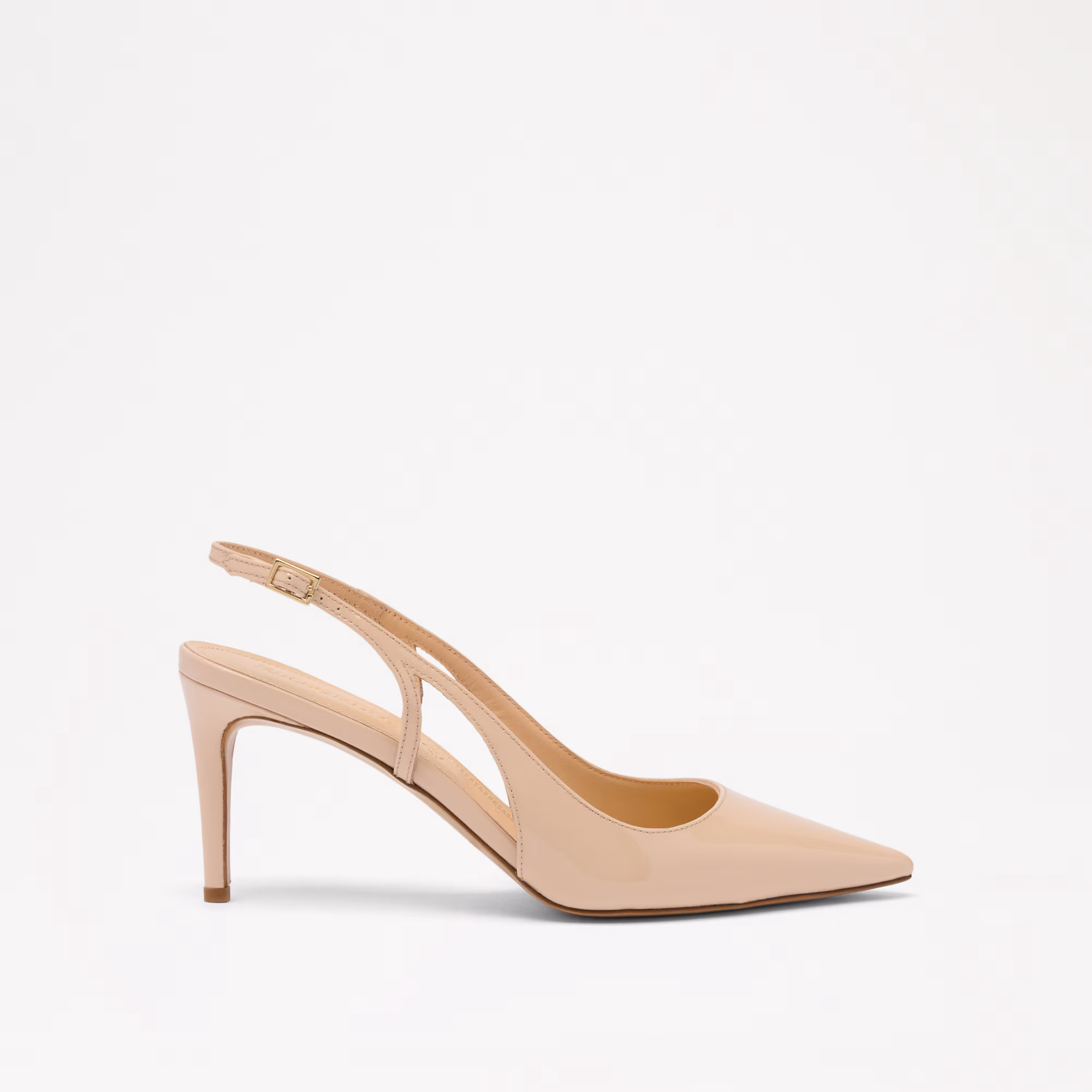 Liney<br>Cutout Slingback Heel
