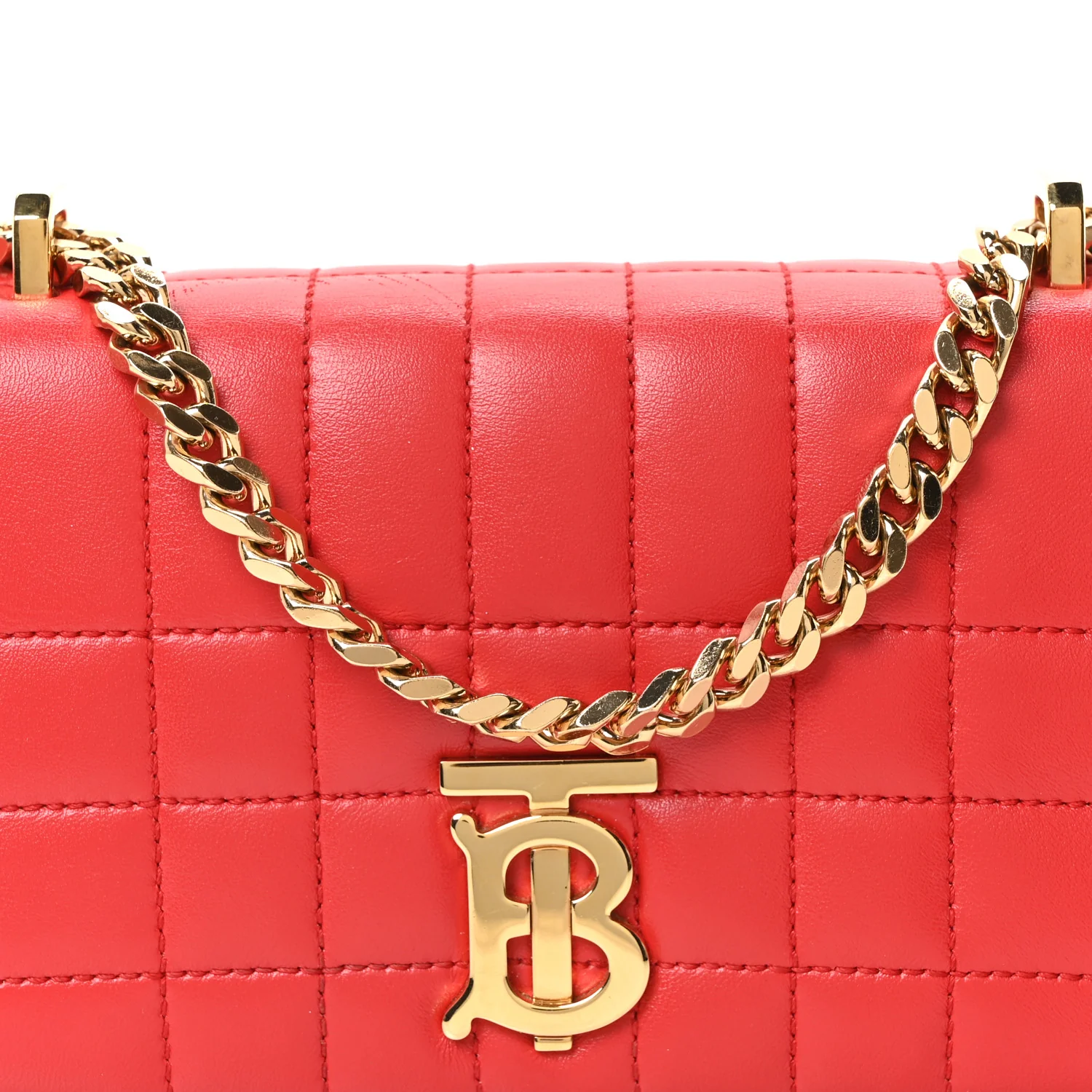Lambskin Quilted Mini Lola Bag Bright Red