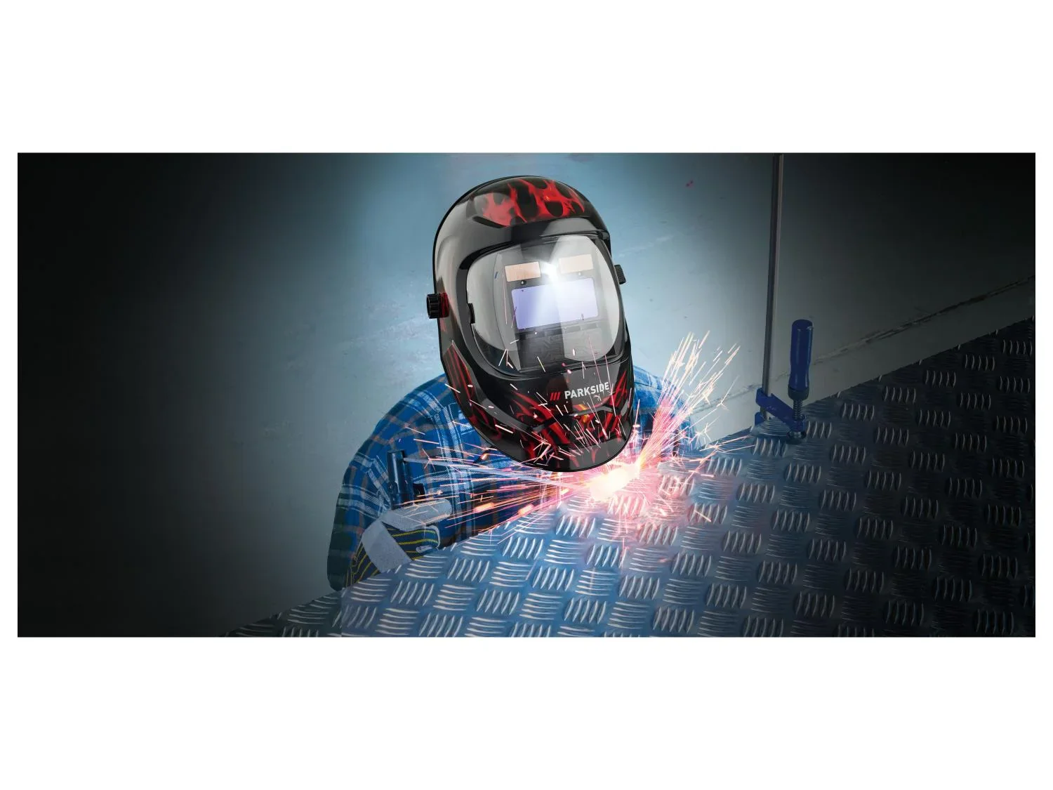 PARKSIDE Casque de soudage automatique PSHL 2 D1