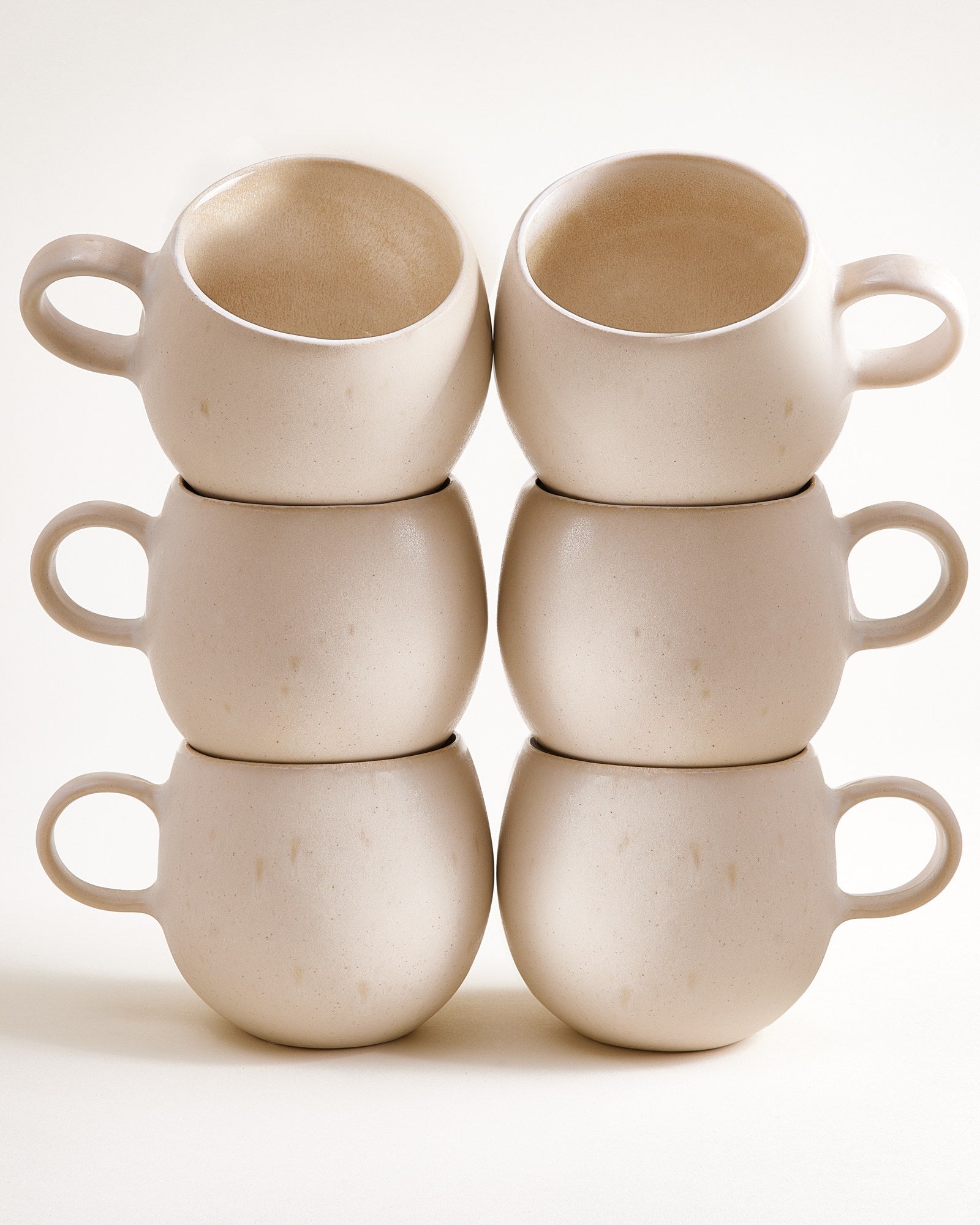 LOROSA - LARGE MUG SAND SET OF 6