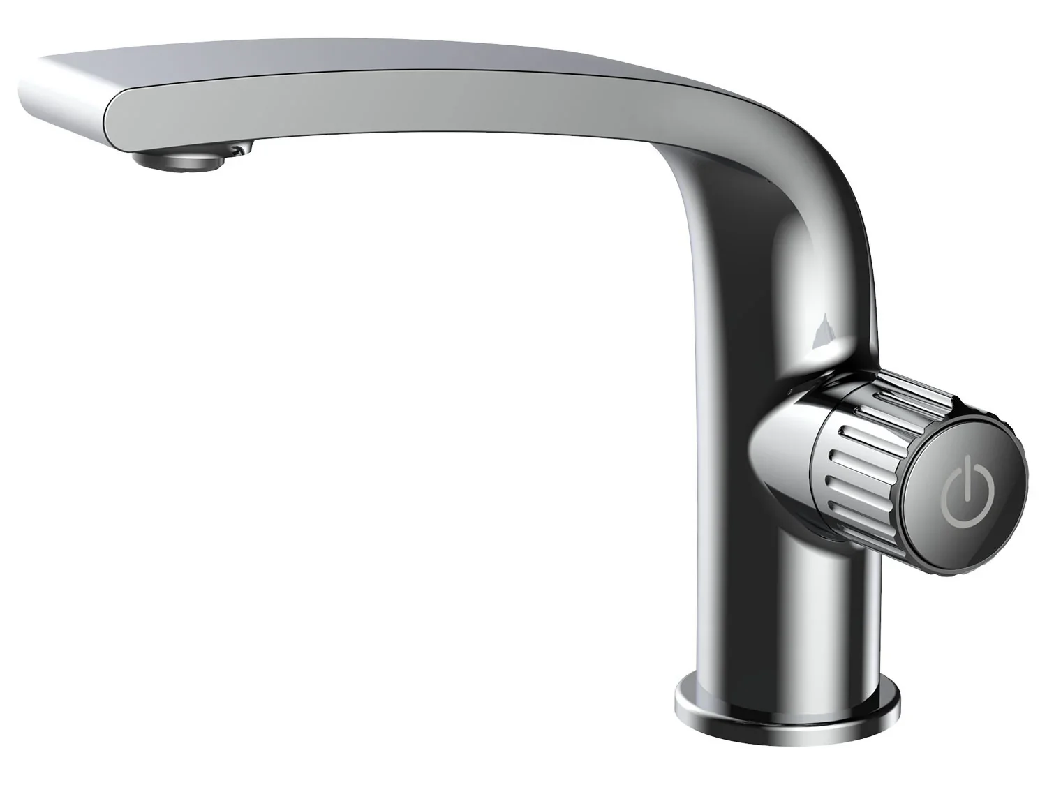Duschwell Mitigeur de lavabo de salle de bain Basic, avec mousseur Neoperl