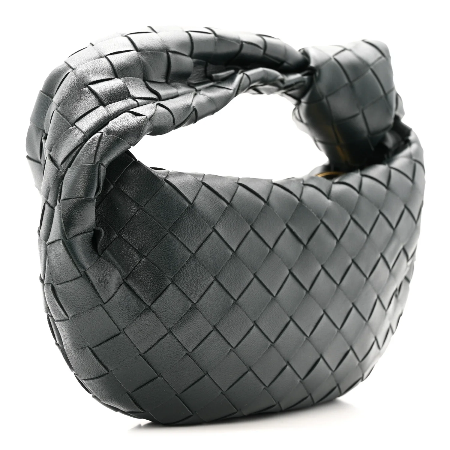 Nappa Intrecciato Mini Jodie Dark Moss