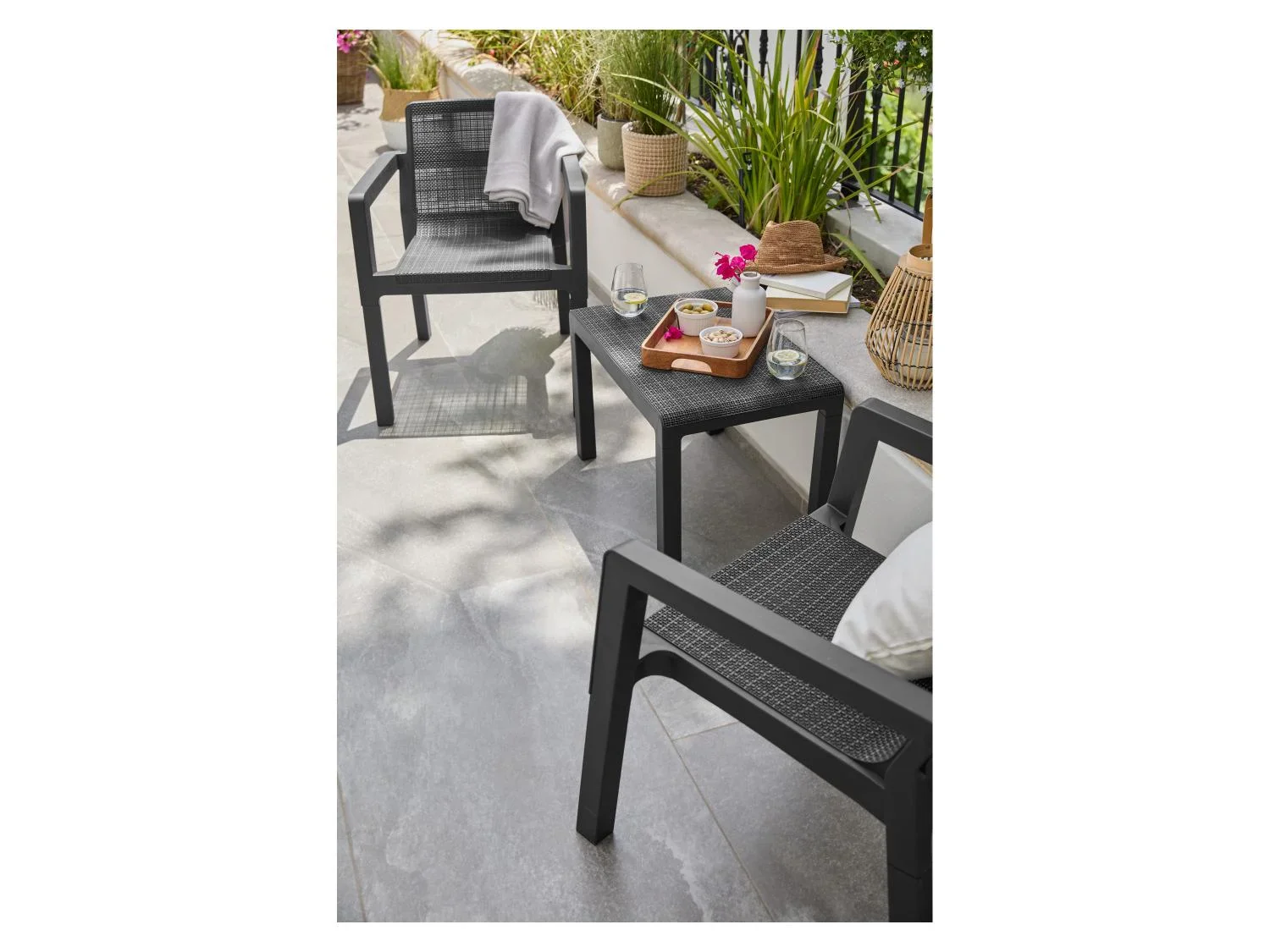 LIVARNO Salon de balcon, 3 pices