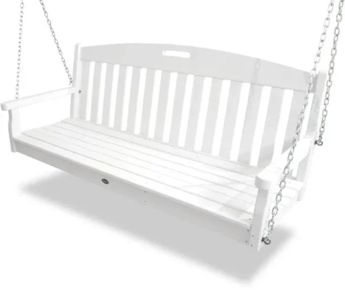 Trex Outdoor Furniture Yacht Club Swing - Classic White