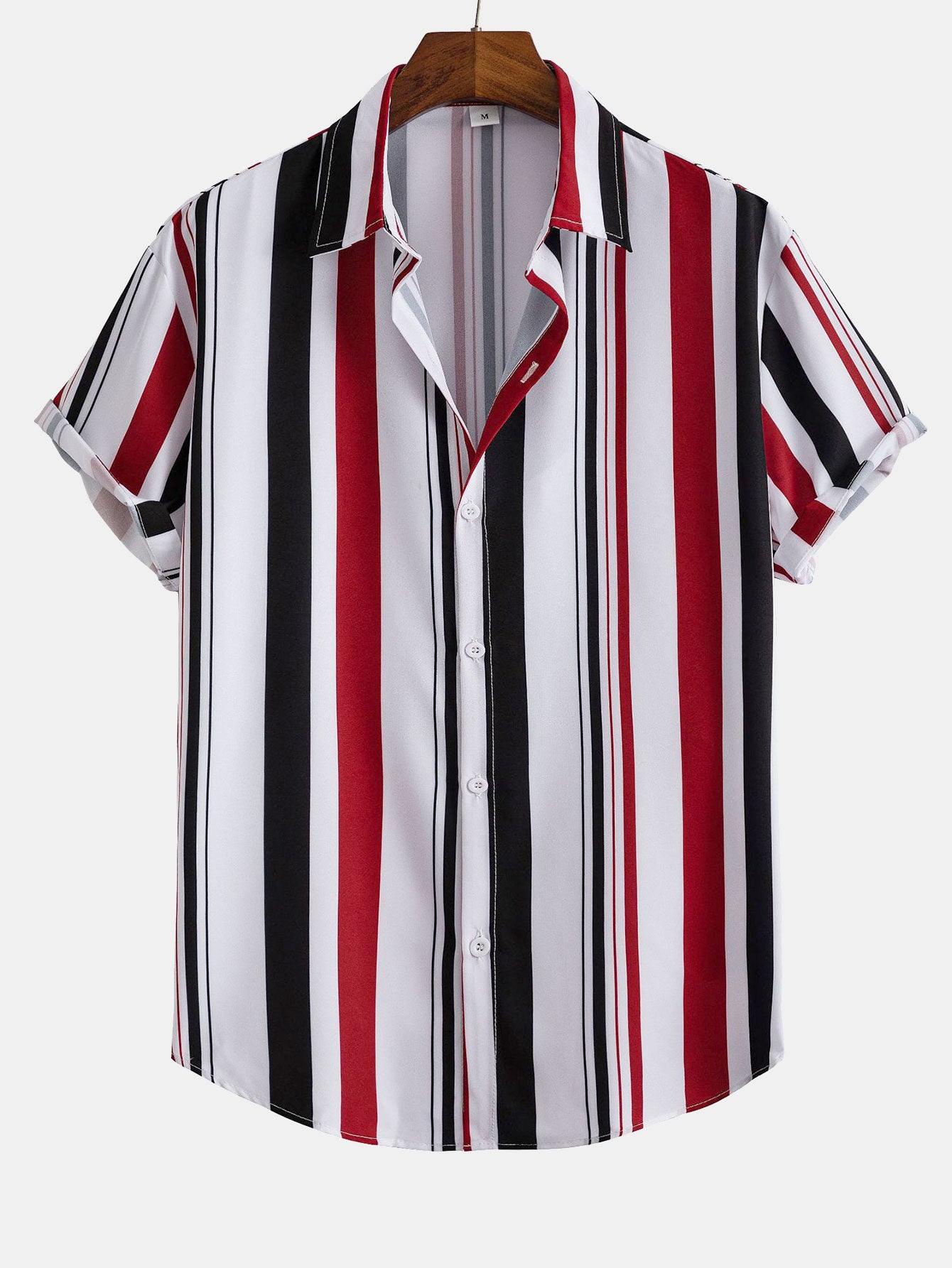 Chemise à rayures colorées