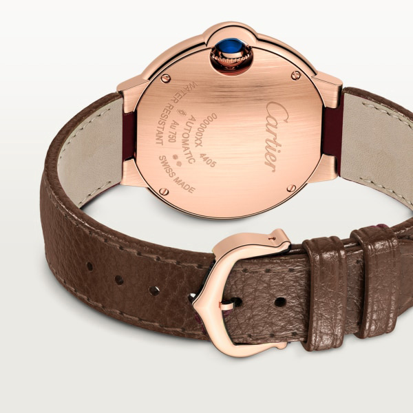 [Super Clone]BALLON BLEU Diamond Rose Gold 33mm