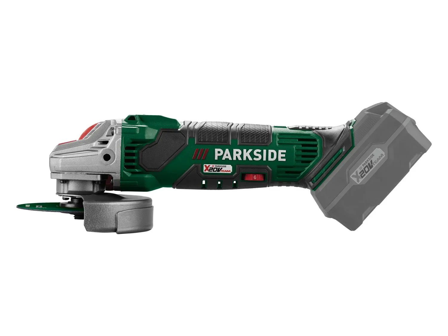 PARKSIDE Meuleuse dangle sans fil PWSA 20-Li G4, 125 mm, 20 V