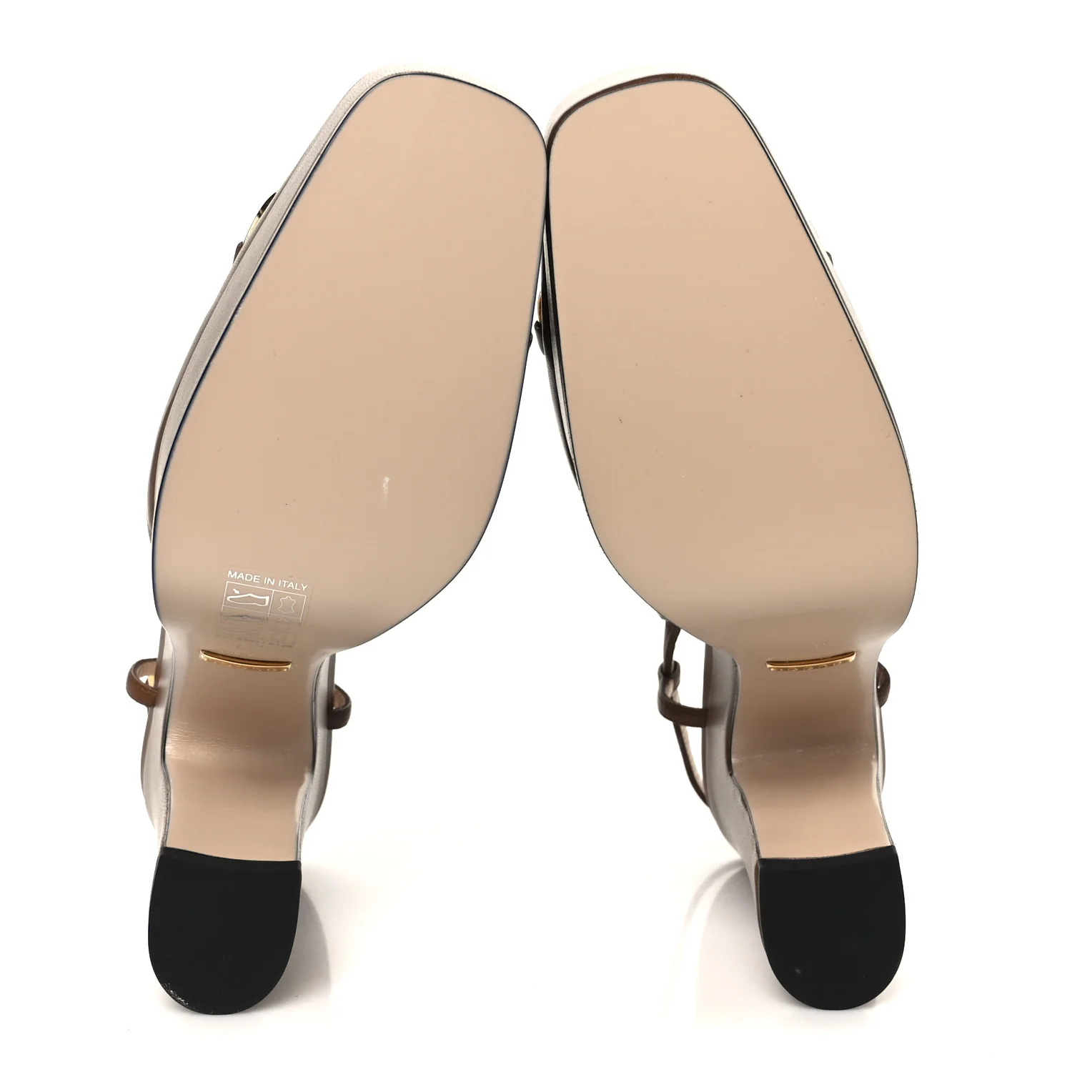 Nappa Horsebit Platform 35/120mm Slingback Pumps 37 Cuir