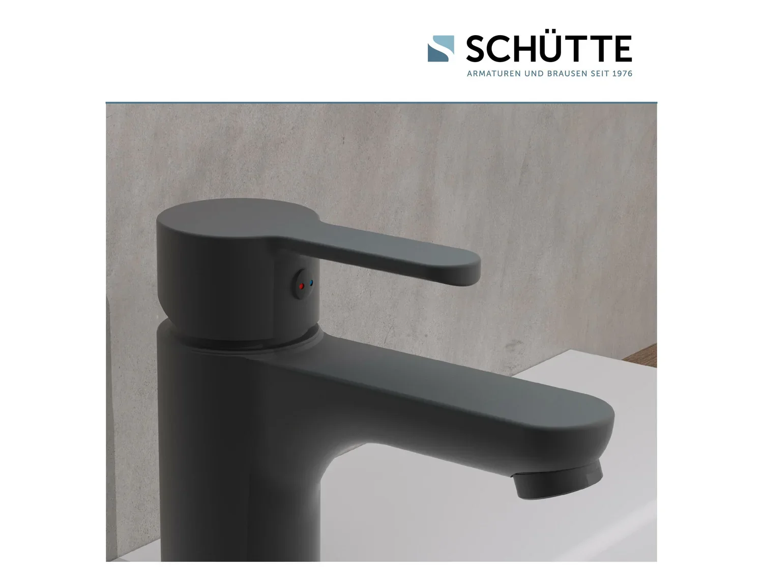 Schtte Mitigeur de salle de bains srie  Denver , noir