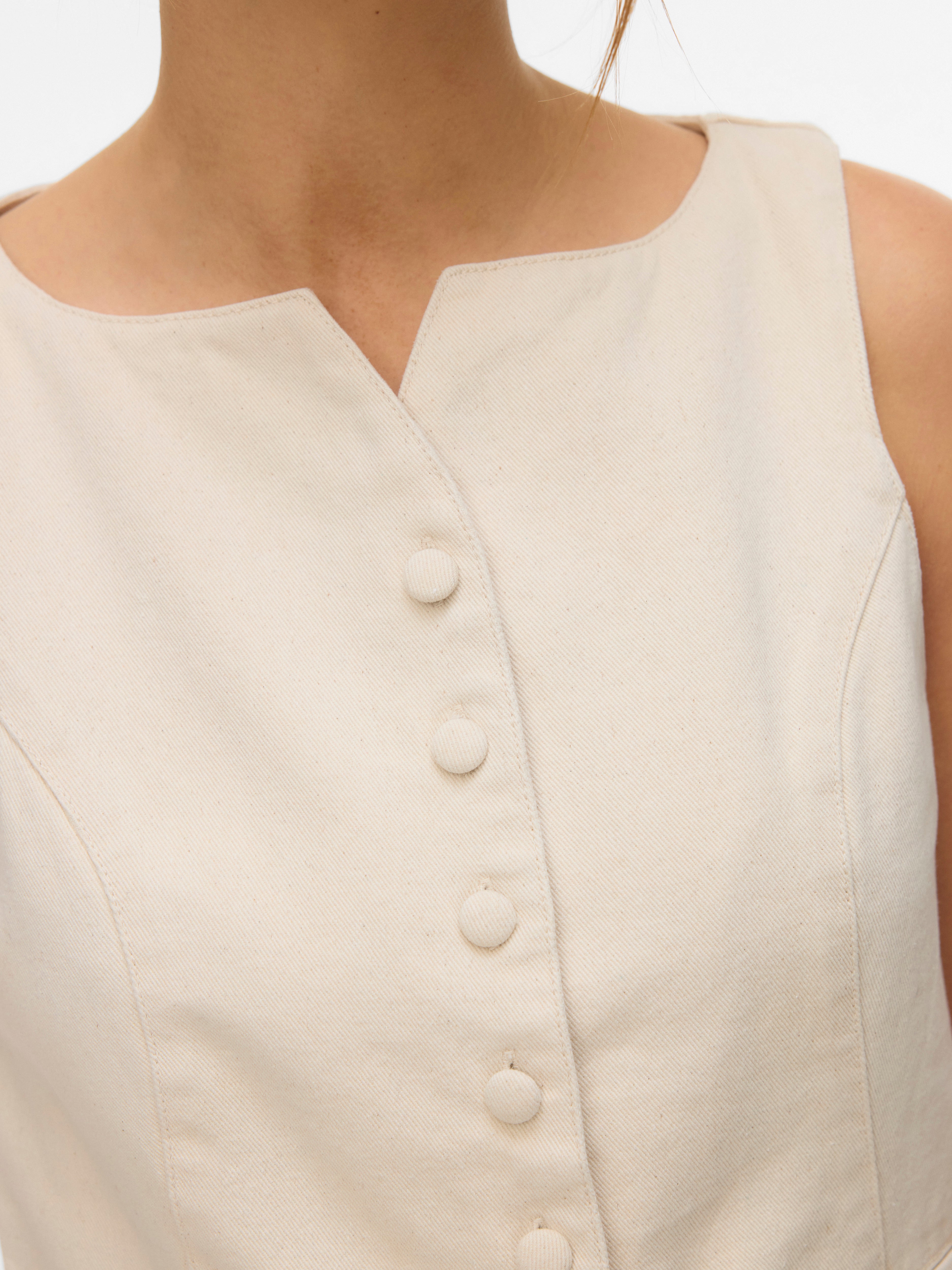 VERO MODA® AWSAGA Denim Waistcoat