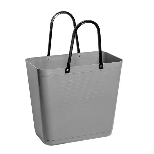 Recycled Plastic veske høy 14L grå