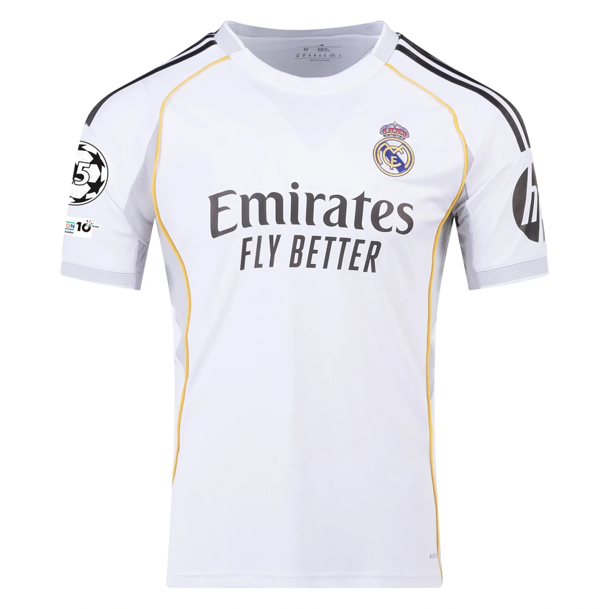 Real Madrid 25/26 Season Home Jersey - No. 2