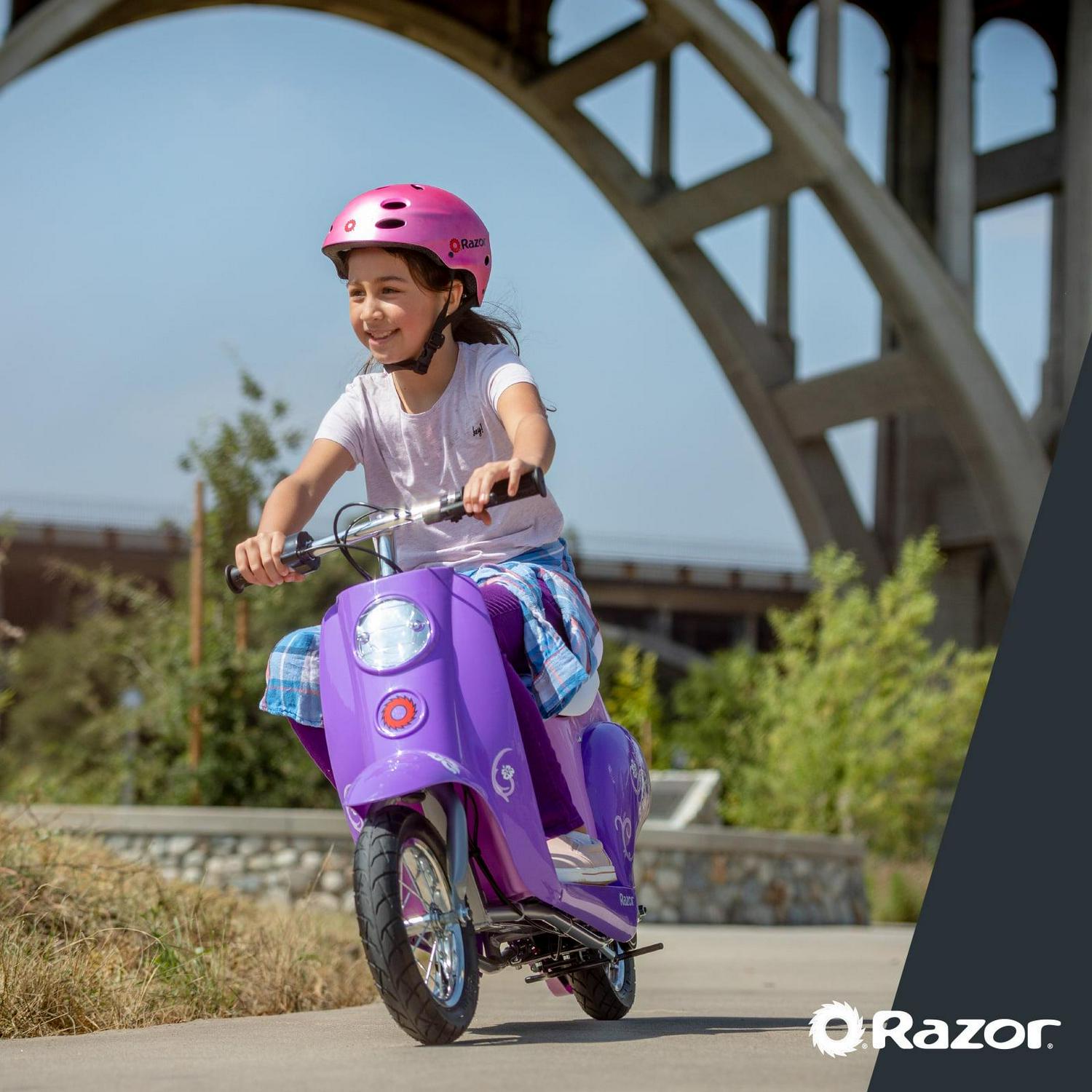 Pocket Mod Miniature Euro-Style Electric Scooter Kiki Purple. up to 15 mph. for Teen 13+ - Image 7