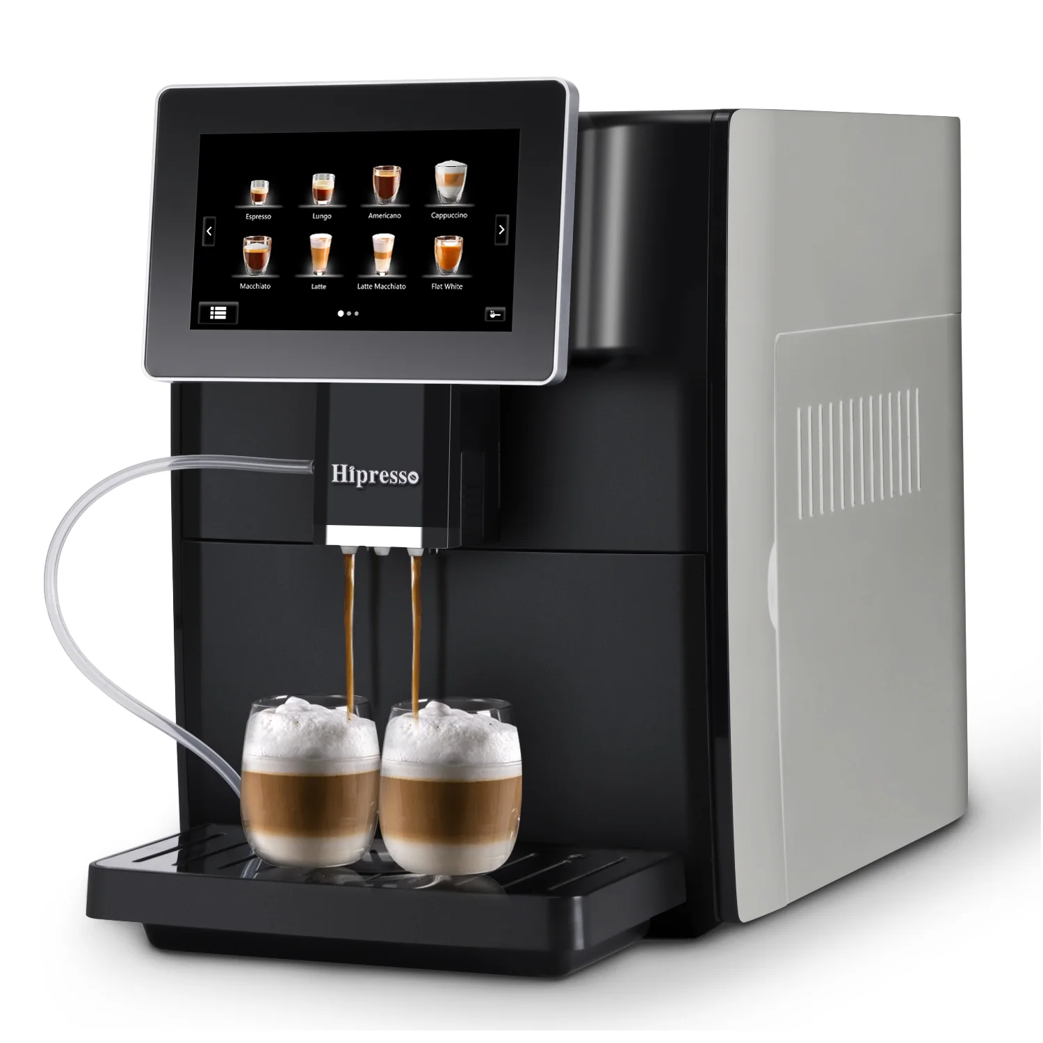 Hipresso CM - 1001 Programmable Super - Automatic Espresso Coffee Machine with Large 7 in HD TFT Display