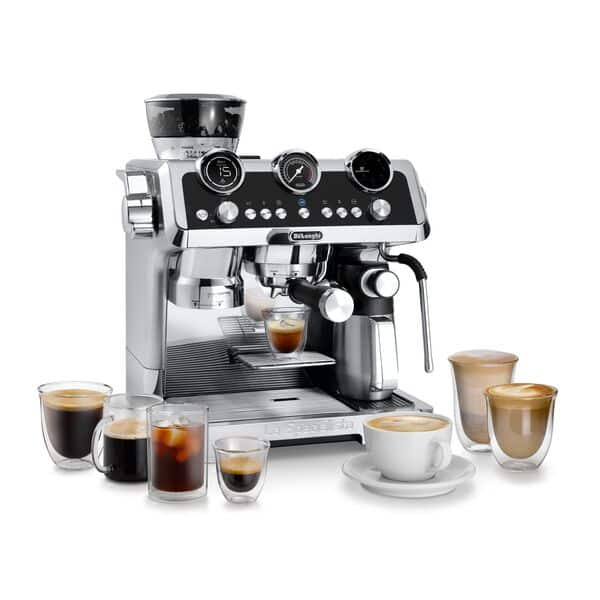 Machine à café DeLonghi La Specialista Maestro Hot & Cold Brew à grains - Argent