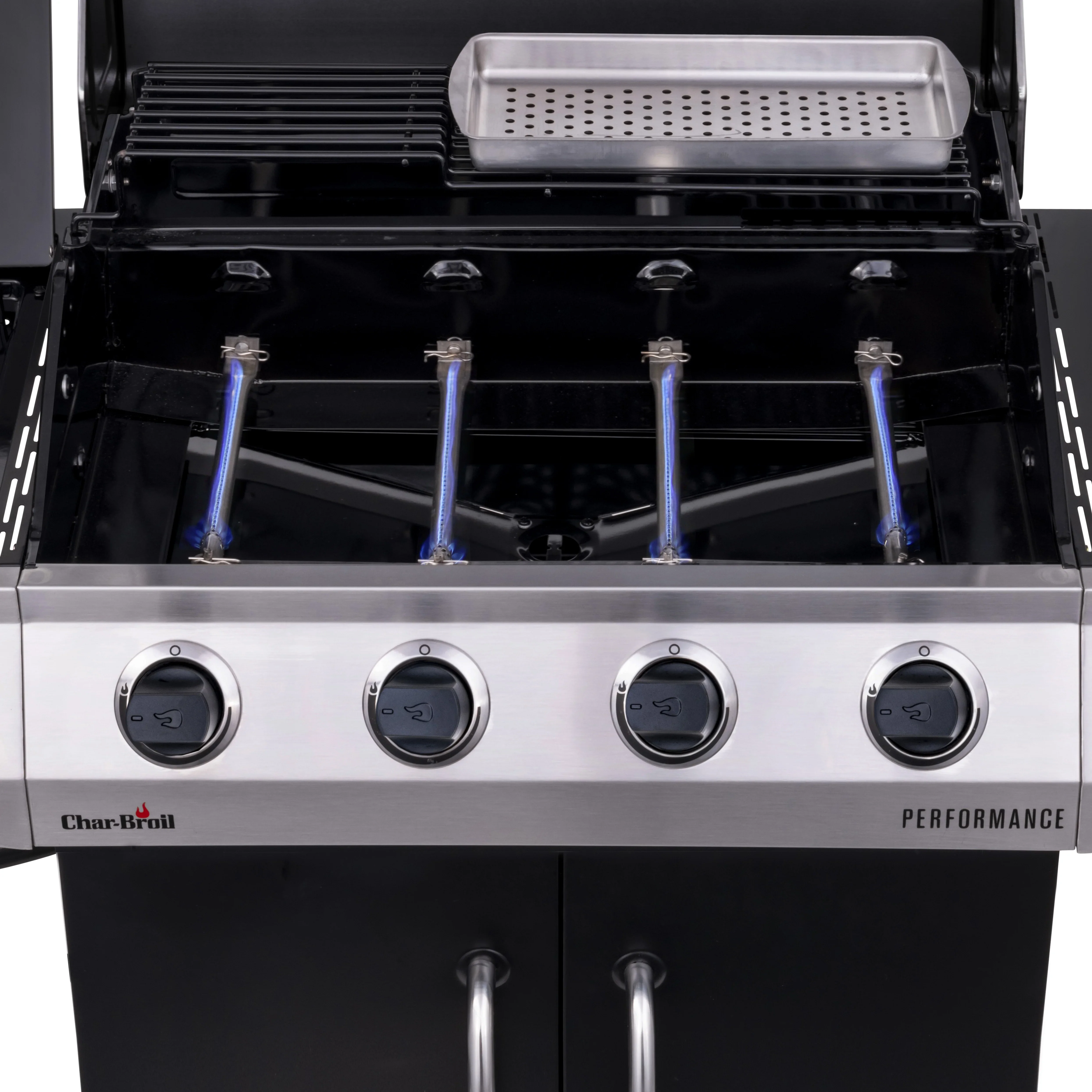 Char-Broil? Performance? Series 4-Burner Gas Grill, Black