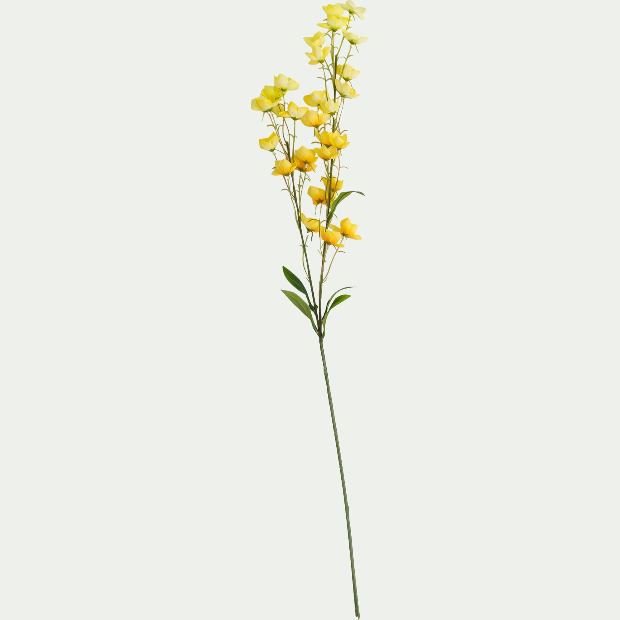 MEYLI - Branche de buttercup artificielle H85cm - jaune