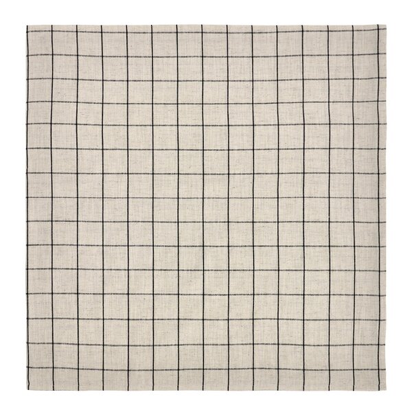 Join duk 150x150 cm svart/off-white