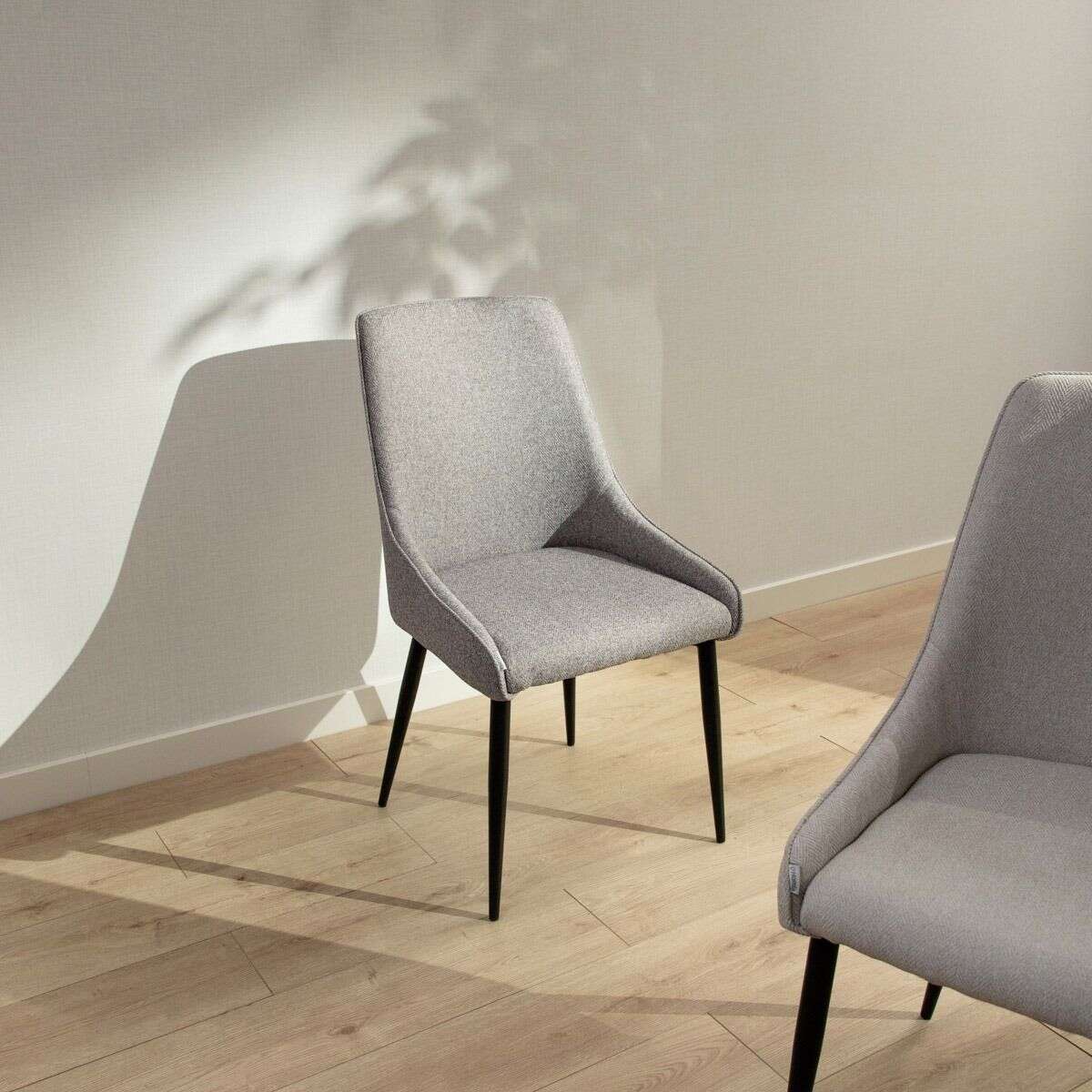 Krzesło SABOR Szare 52x52,93,5 cm