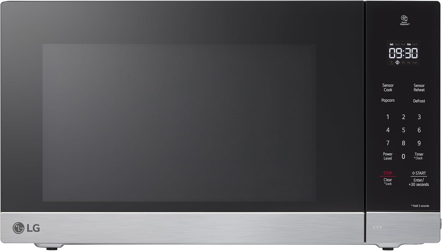 LG Countertop Microwave, 1.5 cuft., Stainless Steel, 21.44
