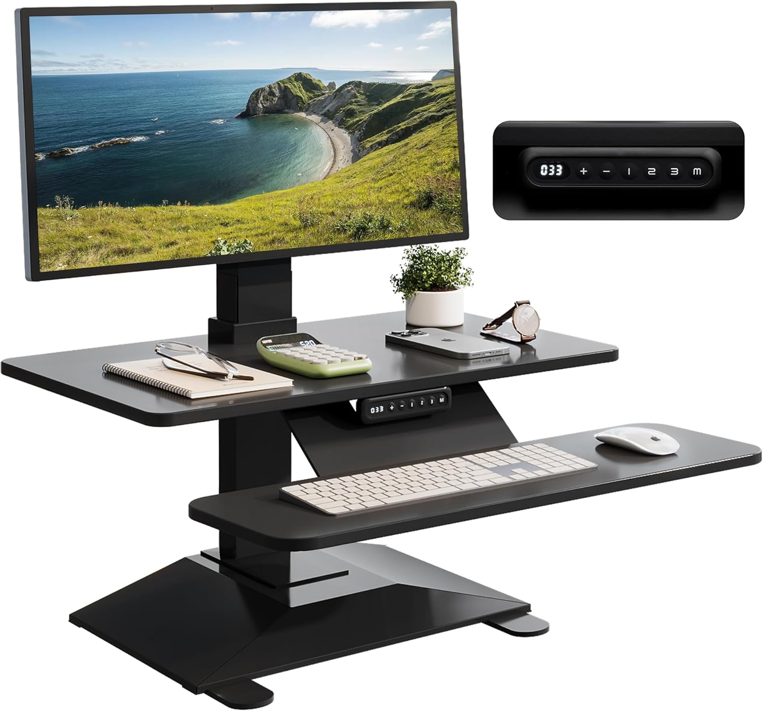 Electric Standing Desk Converter 28