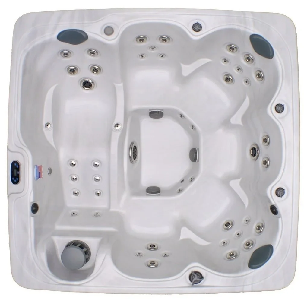 Home and Garden  6-person 71-jet Spa with MP3 Auxiliary Output and Ozone Included.