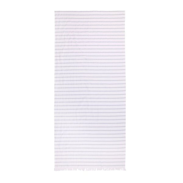 Bath Collection hamam håndkle 80x180 cm powder blue stripes