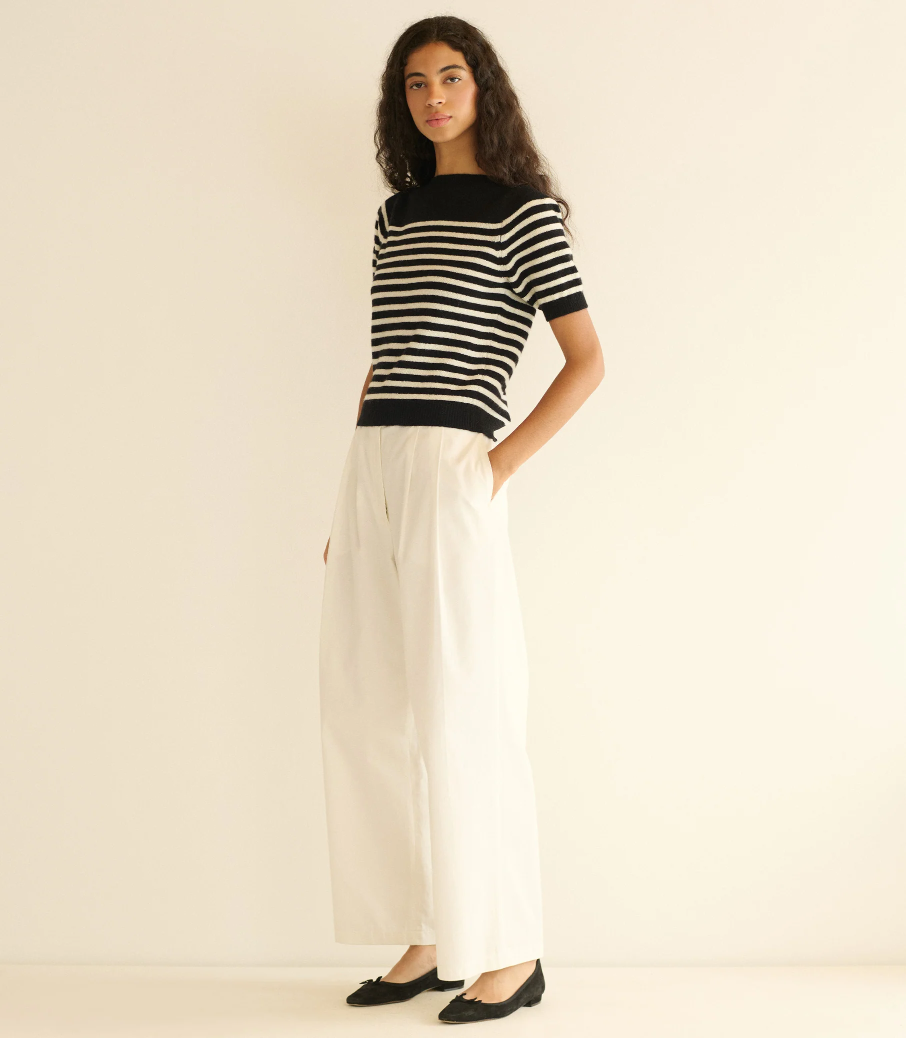 VIDETTE SWEATER -- MARCEAU STRIPE
