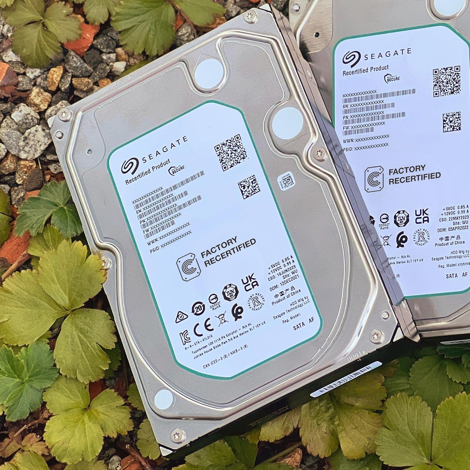 Seagate Exos X24 24TB Enterprise Hard Drive HDD SATA 6Gb/s 512MB Cache 7200 RPM 512e CMR Helium Sealed 3.5in Hard Drive ST24000NM000H (Renewed)