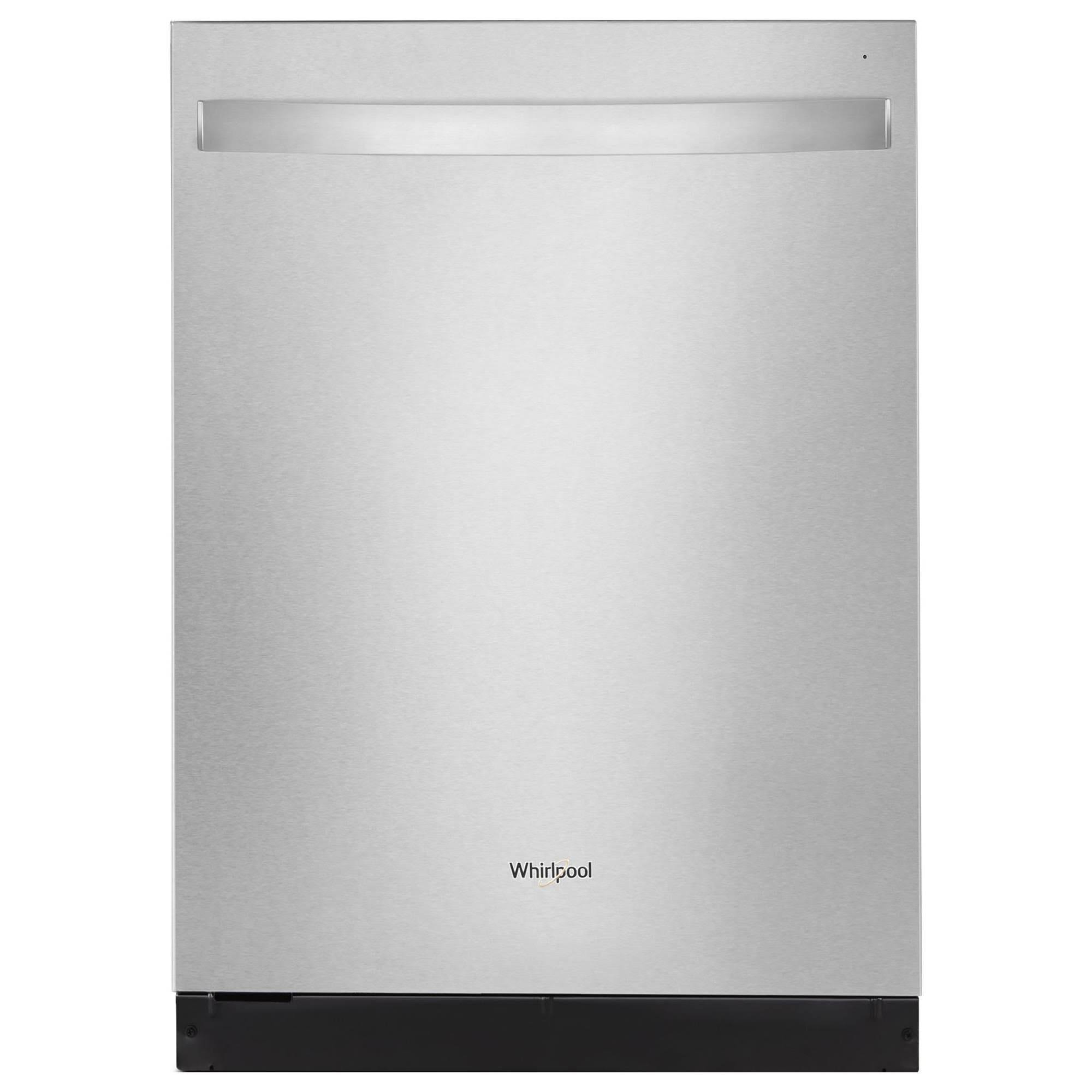 Whirlpool Quiet Dishwasher with 3rd Rack Stainless Steel