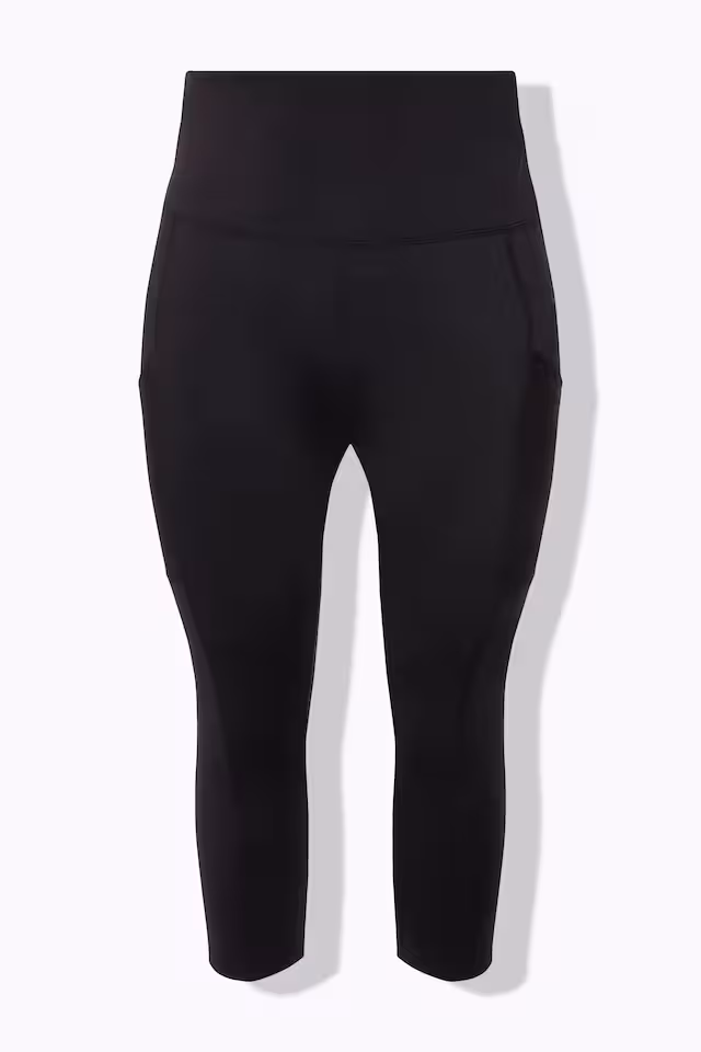 Cropped High-Waisted Leggings