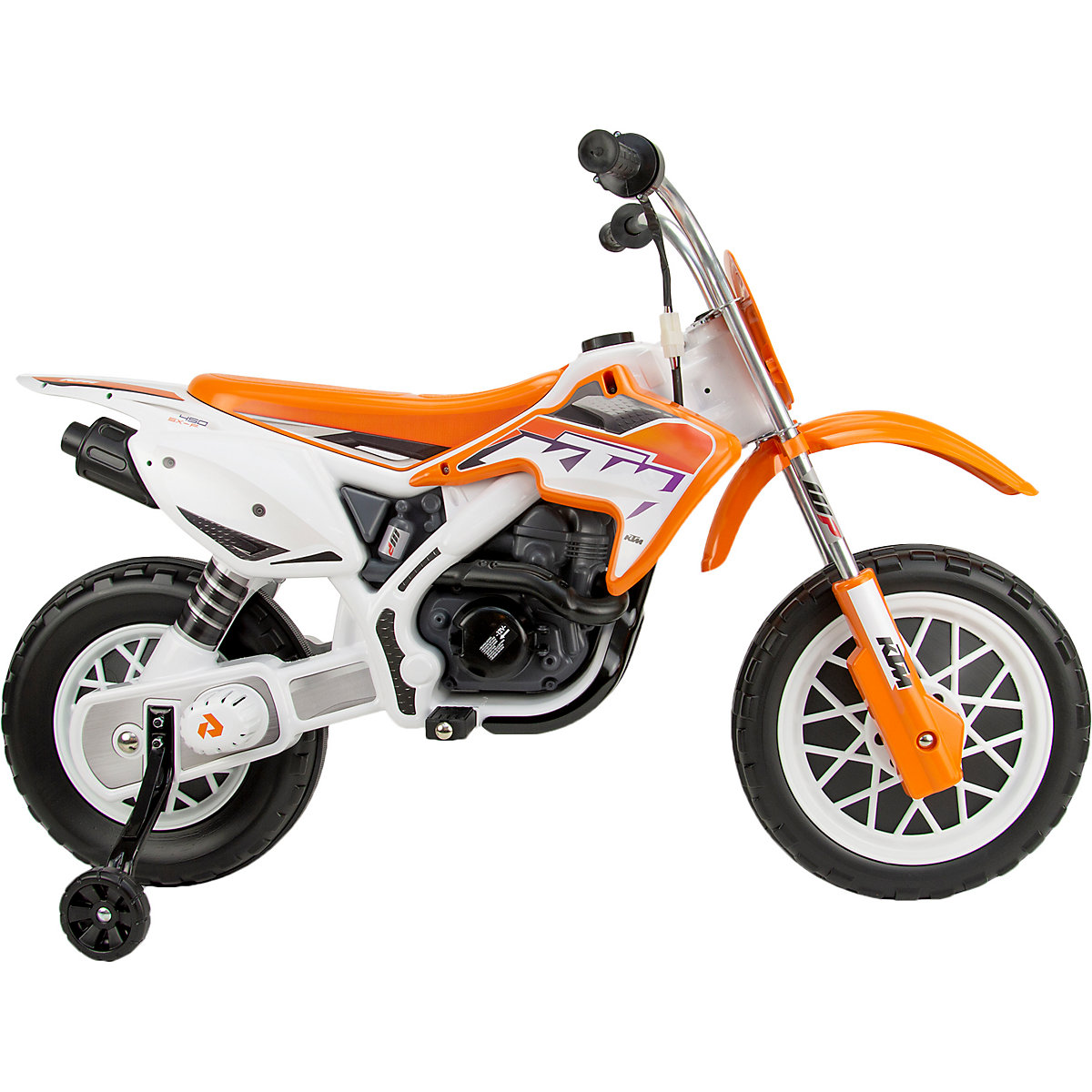 Moto de motocross KTM 12V orange