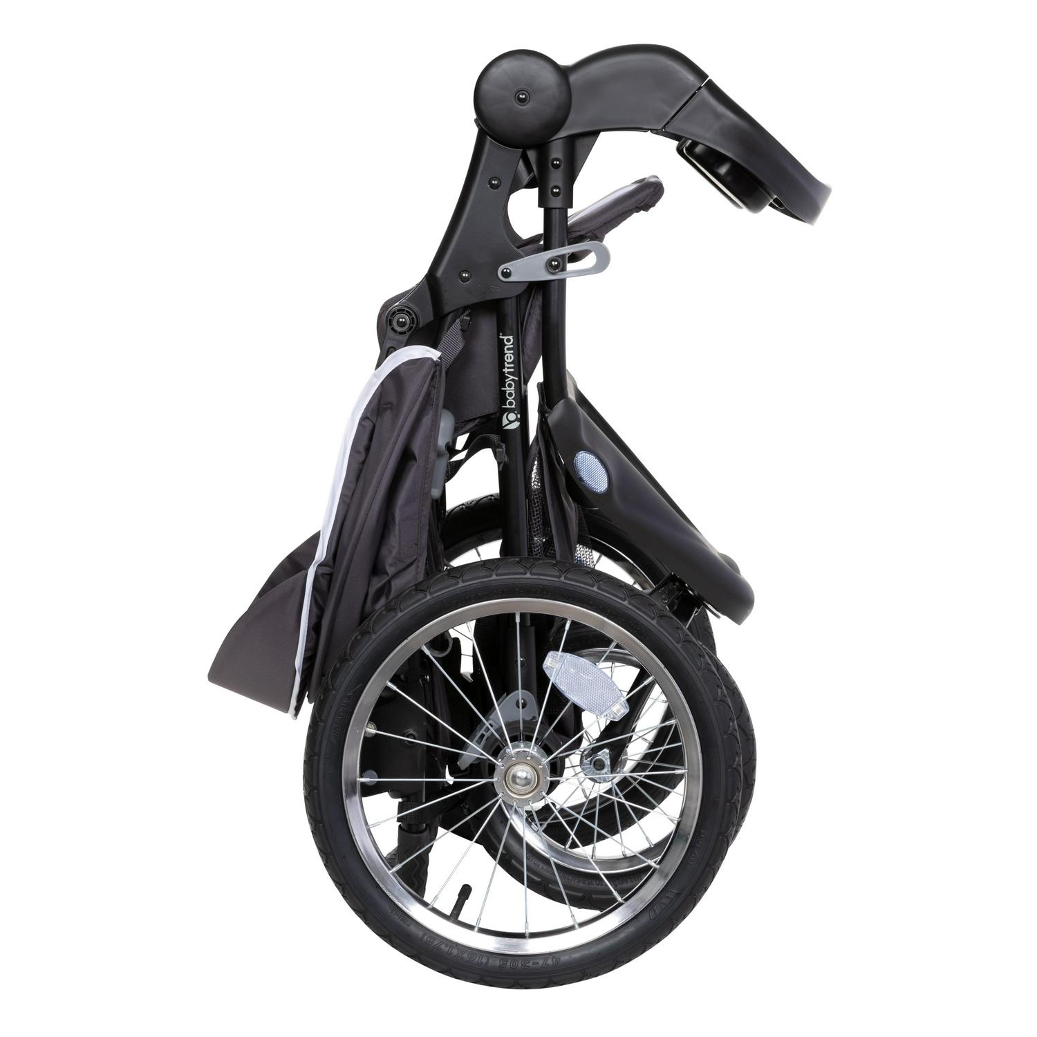 Xcel-R8 Plus Jogging Stroller with LED Lights. Liberty Grey - Image 5