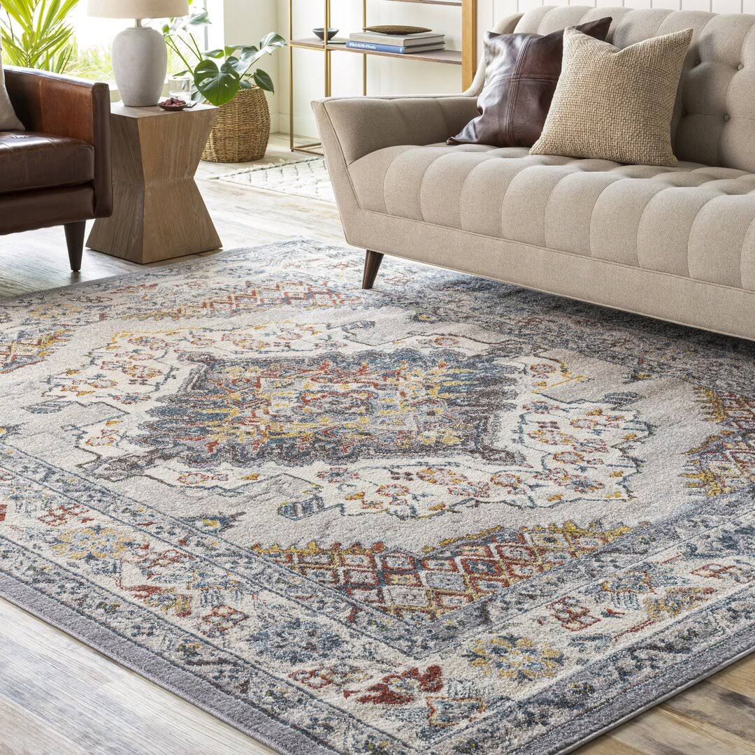 Flatiron Oriental Gray Area Rug Langley Street Rug Size: Rectangle 5'2