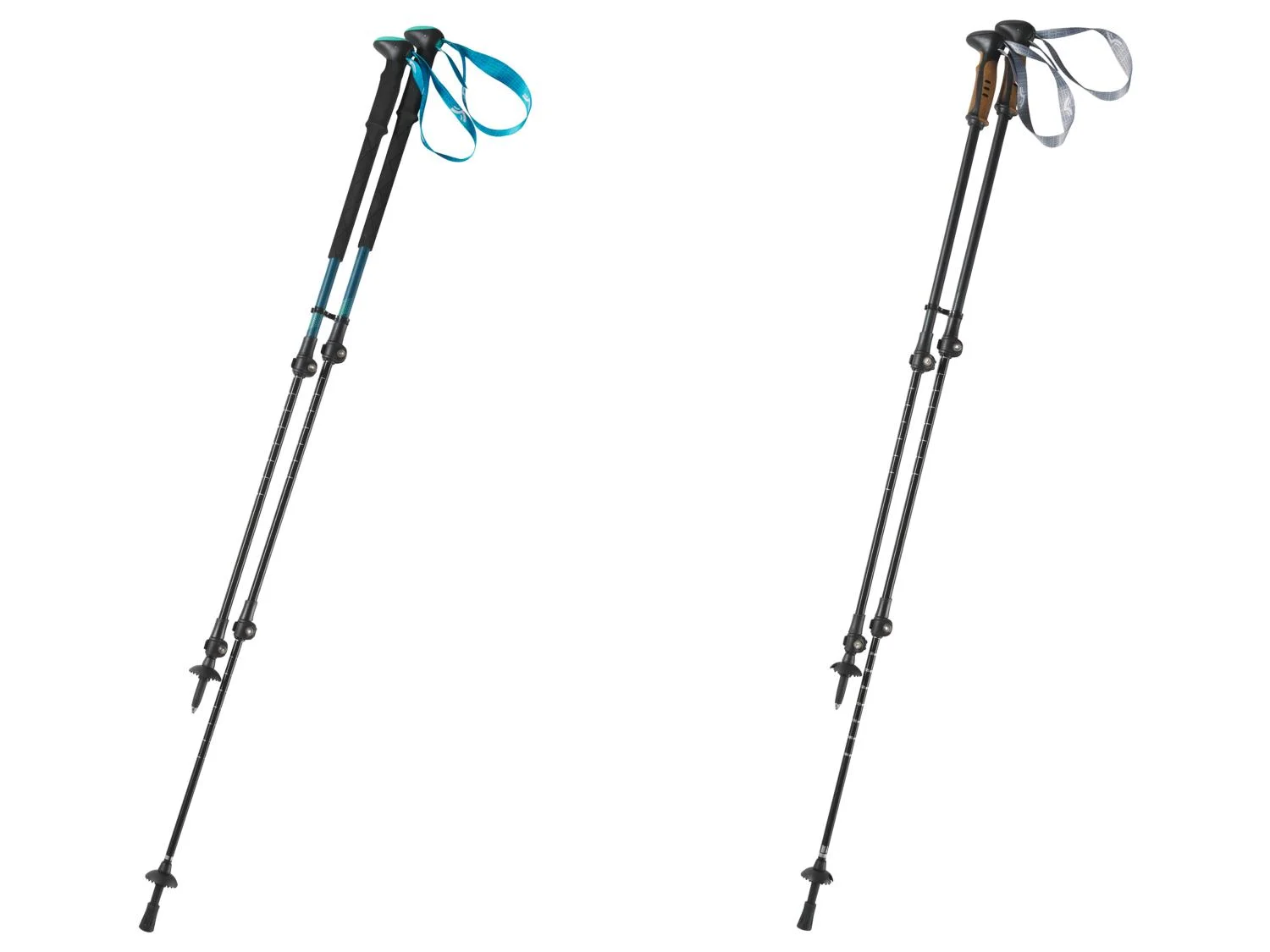 CRIVIT Btons de randonne en aluminium